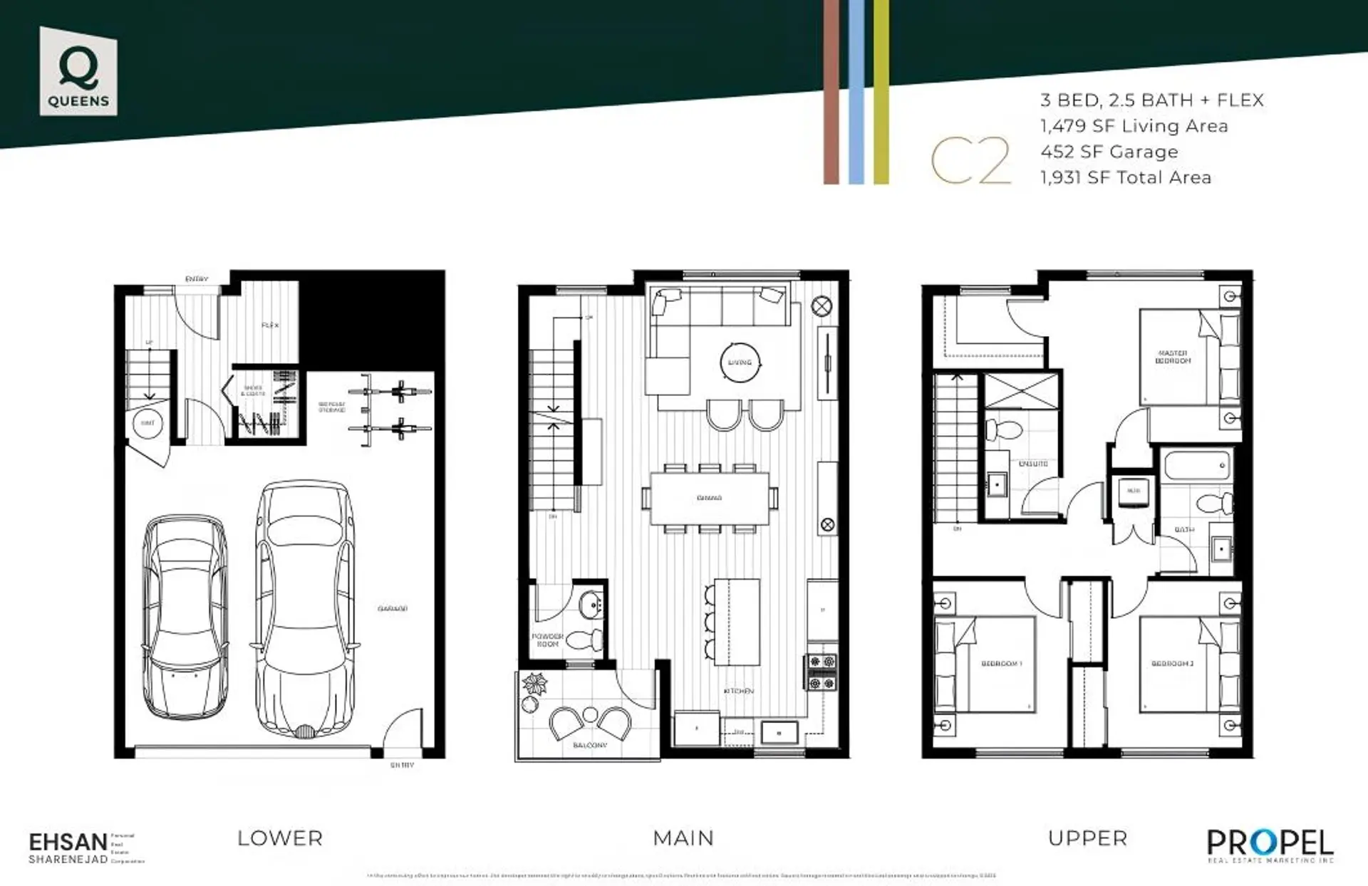 Property at #3 1005 Ewen Avenue, New Westminster, BC