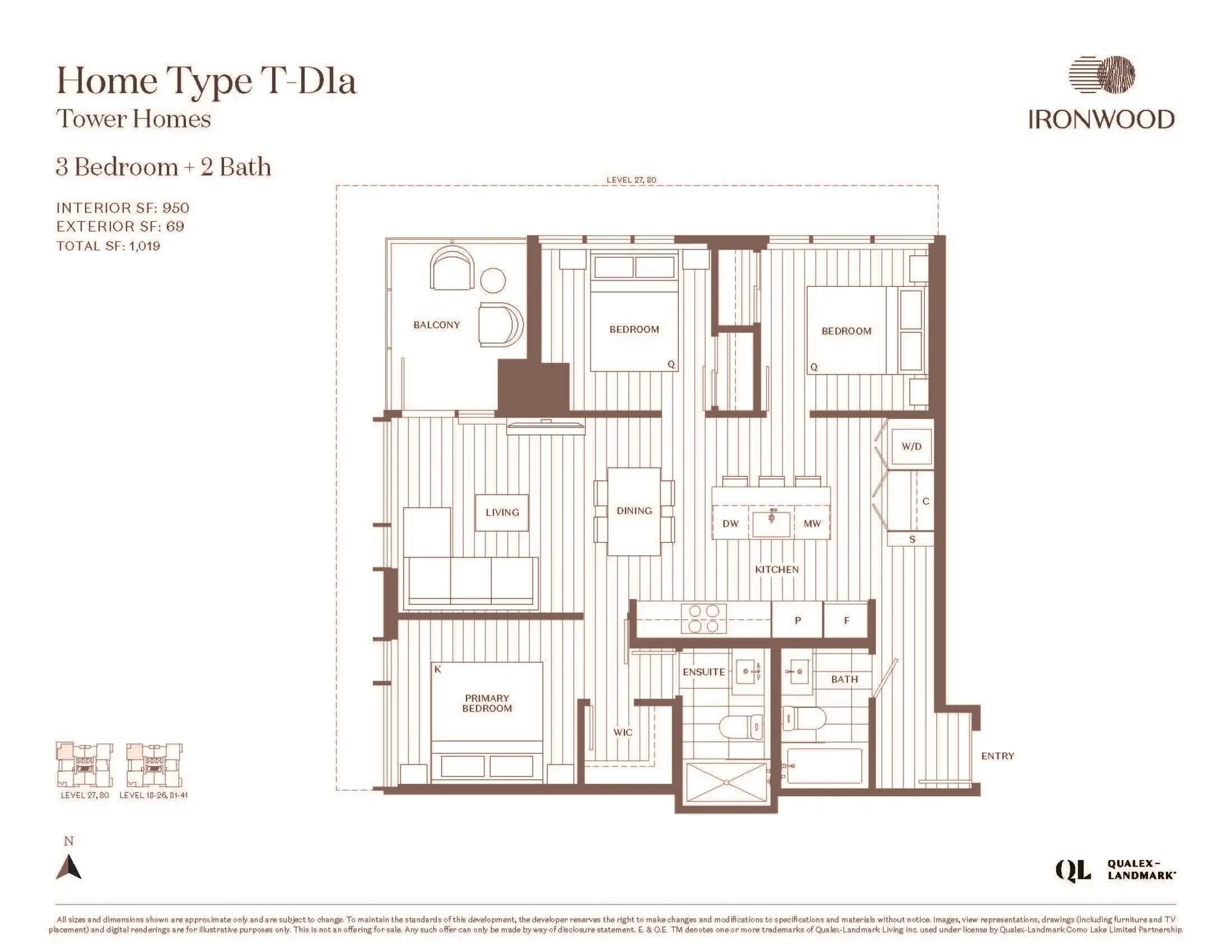 Property at #2409 609 Tyndall Street, Coquitlam, BC