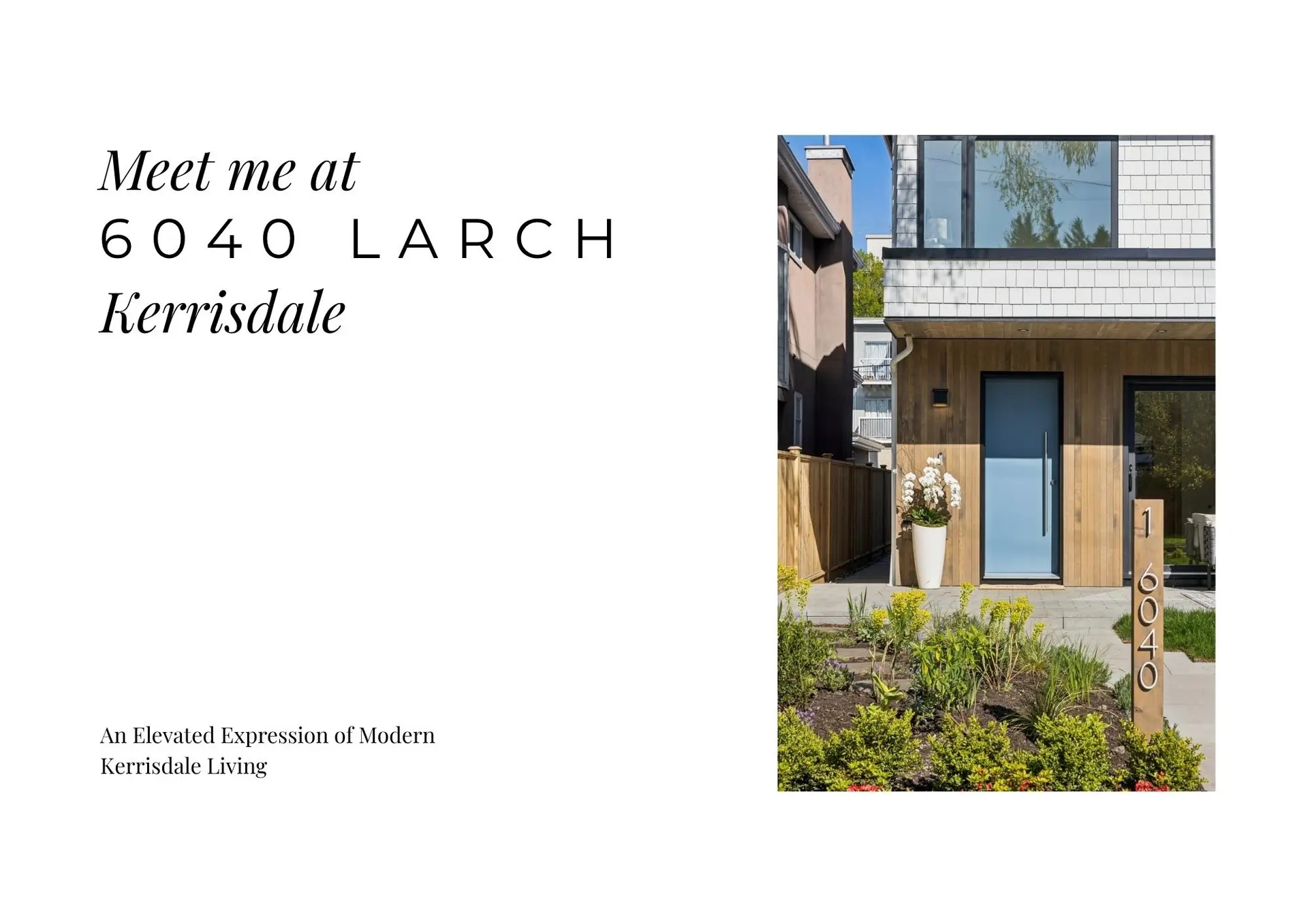 Property at #1 6040 Larch Street, Vancouver, BC