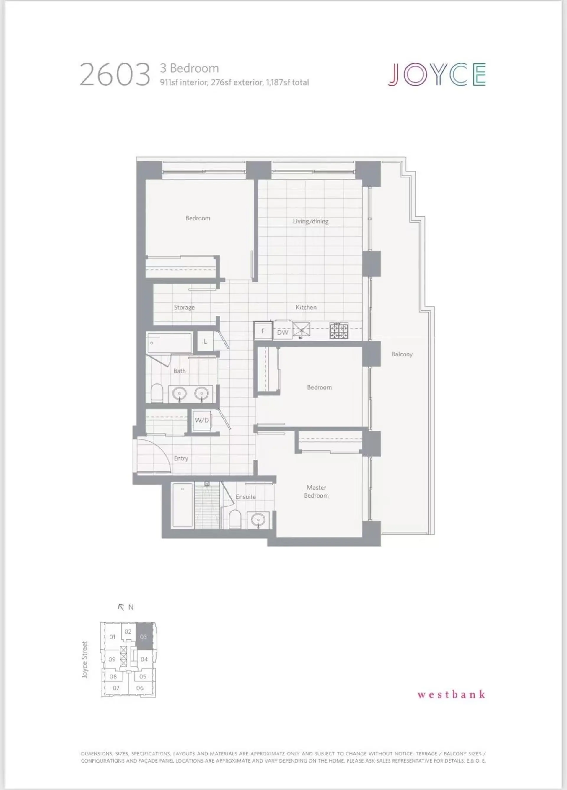 Property at #2603 5058 Joyce Street, Vancouver, BC