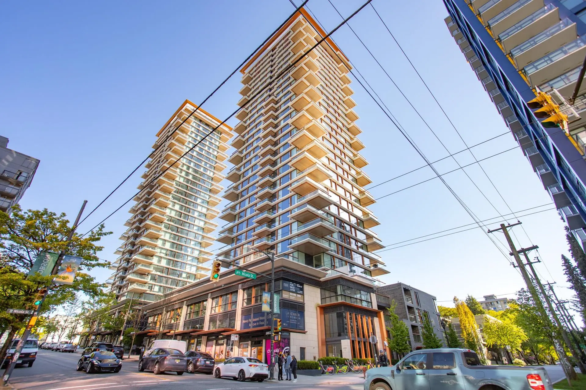 Property at #1606 1482 Robson Street, Vancouver, BC