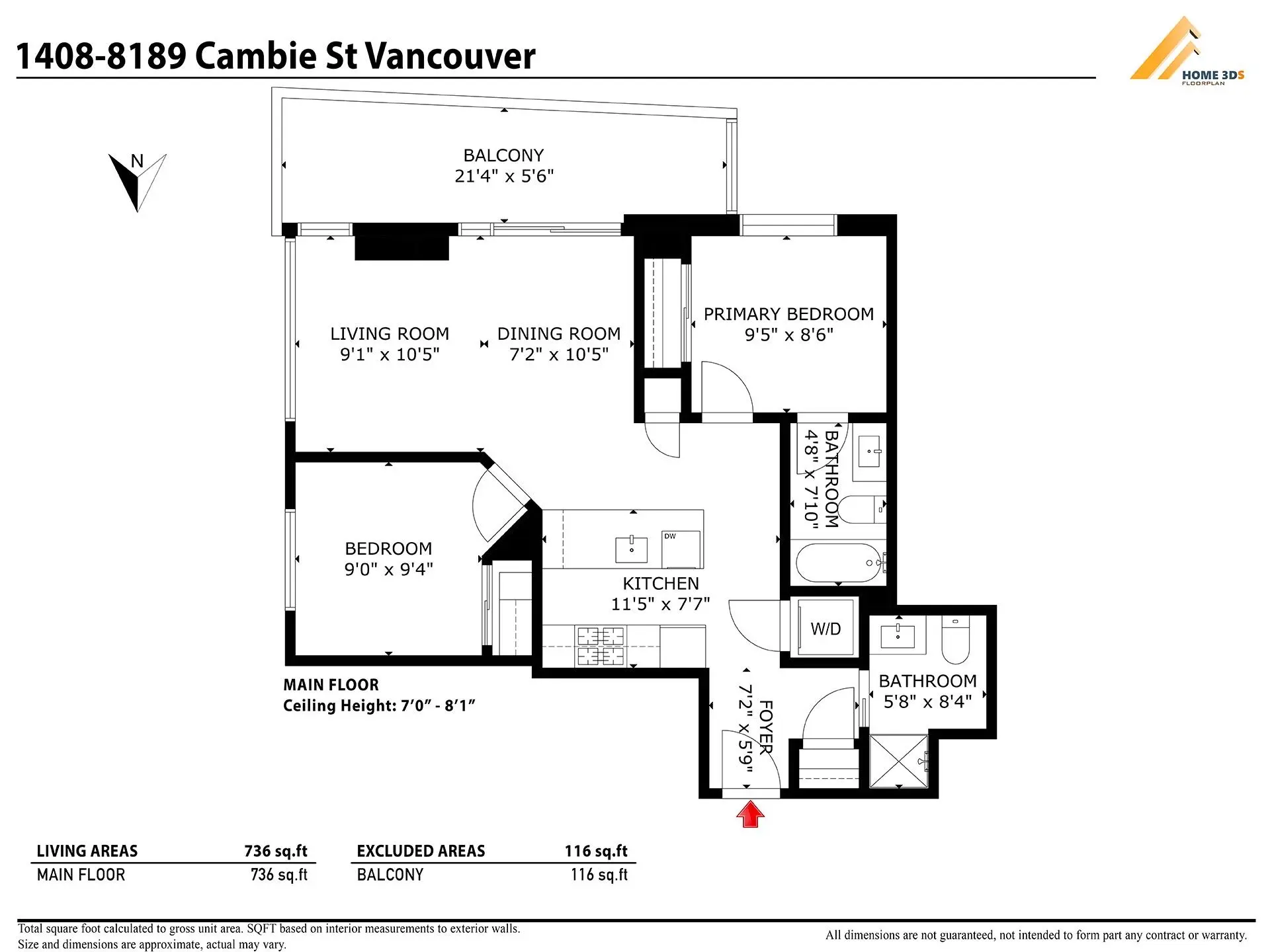 #1408 8189 Cambie Street - Image 19