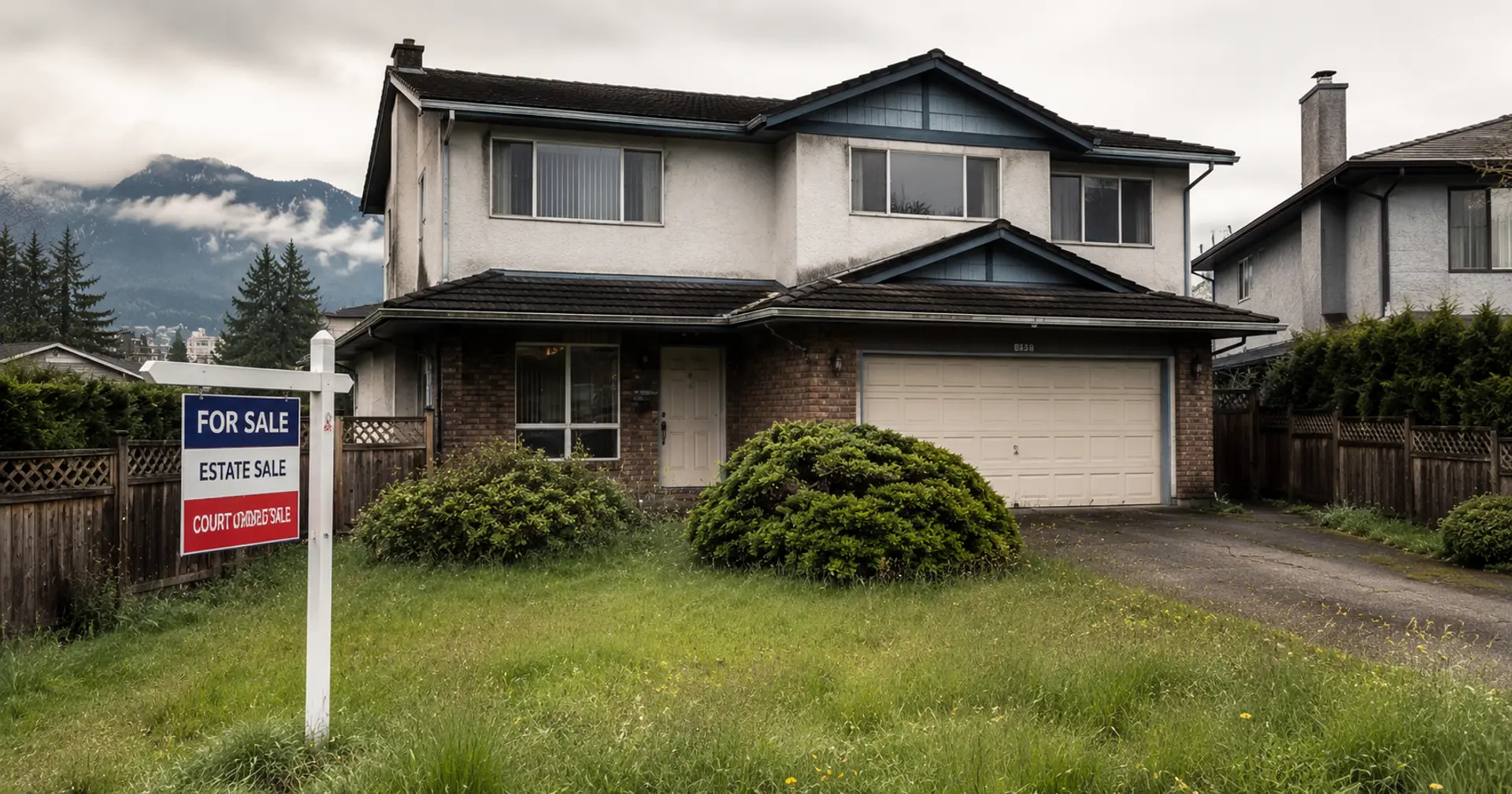 Foreclosure court-ordered sale house Metro Vancouver BC