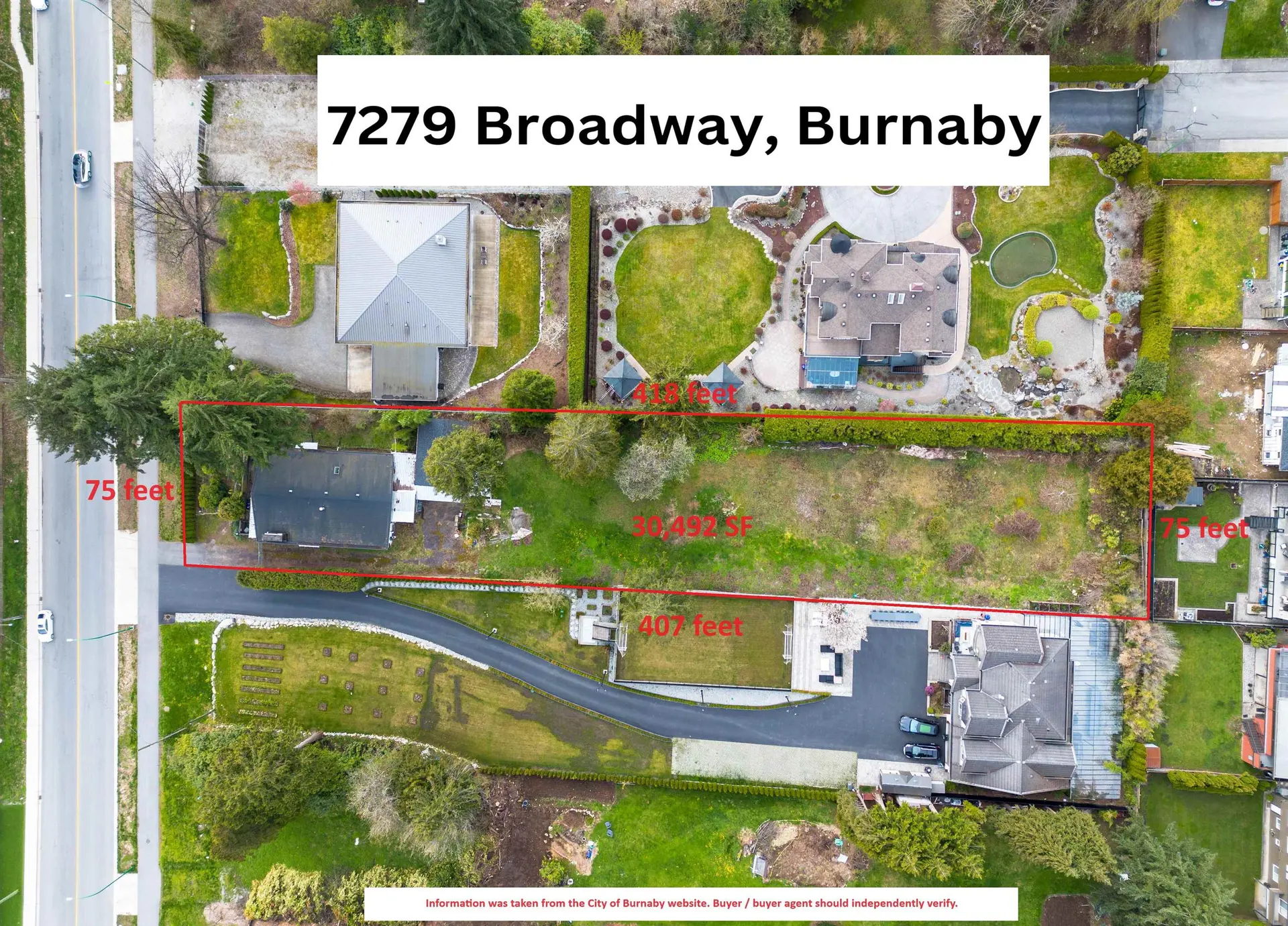 Property at 7279 Broadway, Burnaby, BC