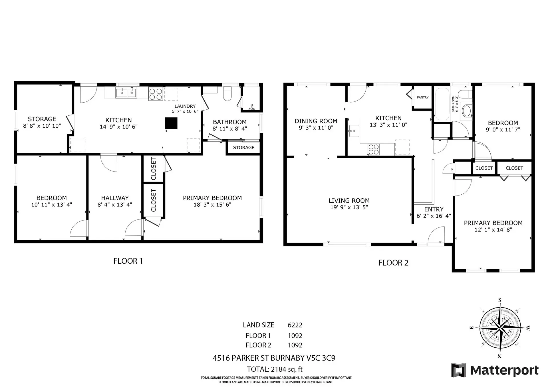Property at 4516 Parker Street, Burnaby, BC