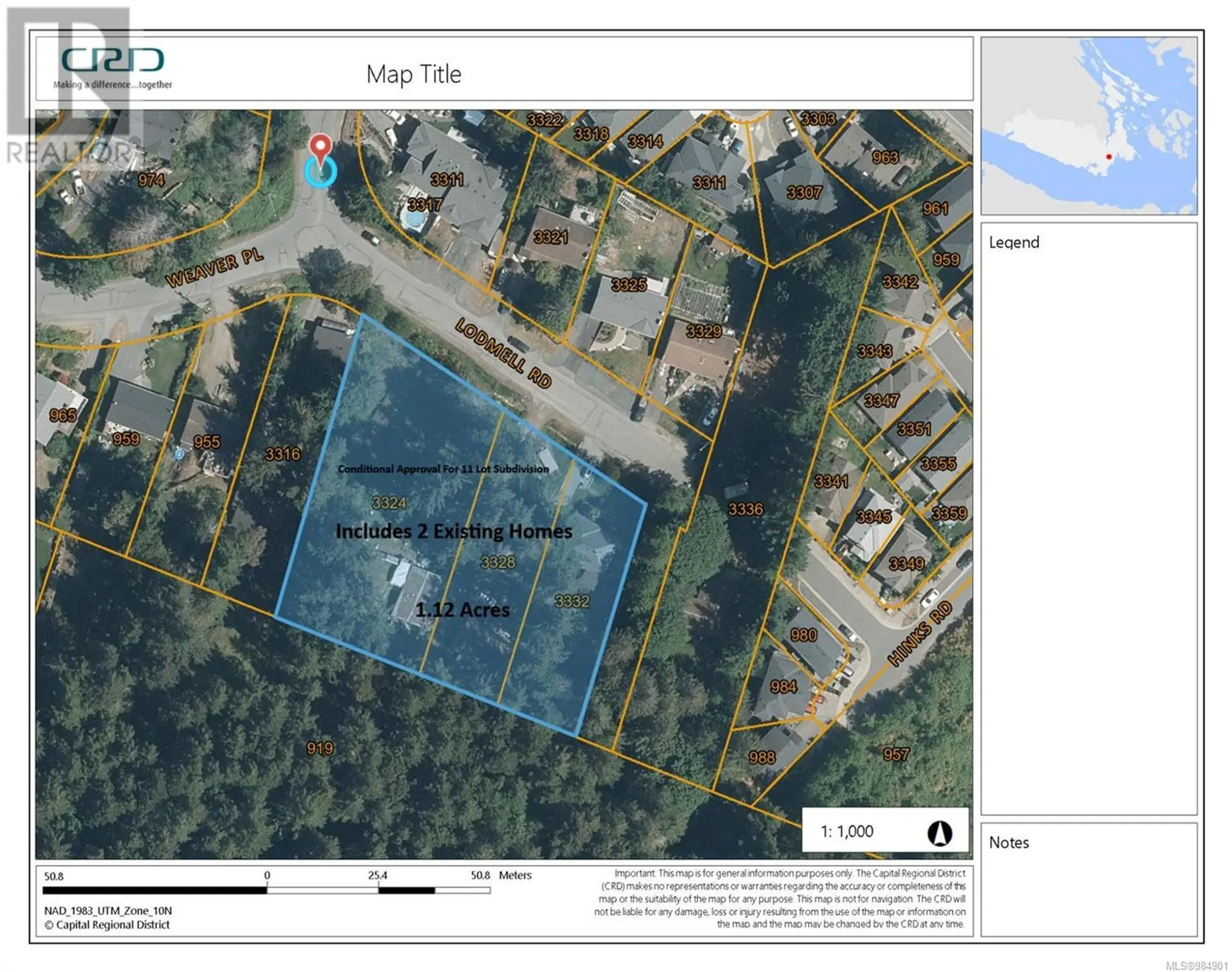 Property at 3332-3324 Lodmell Rd, Langford, BC