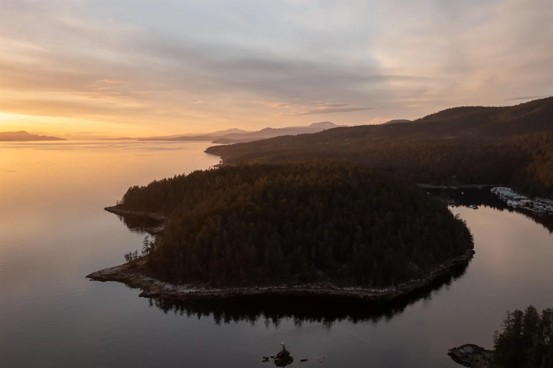 Property at Lot A-B Turnagain Island, Halfmoon Bay, BC
