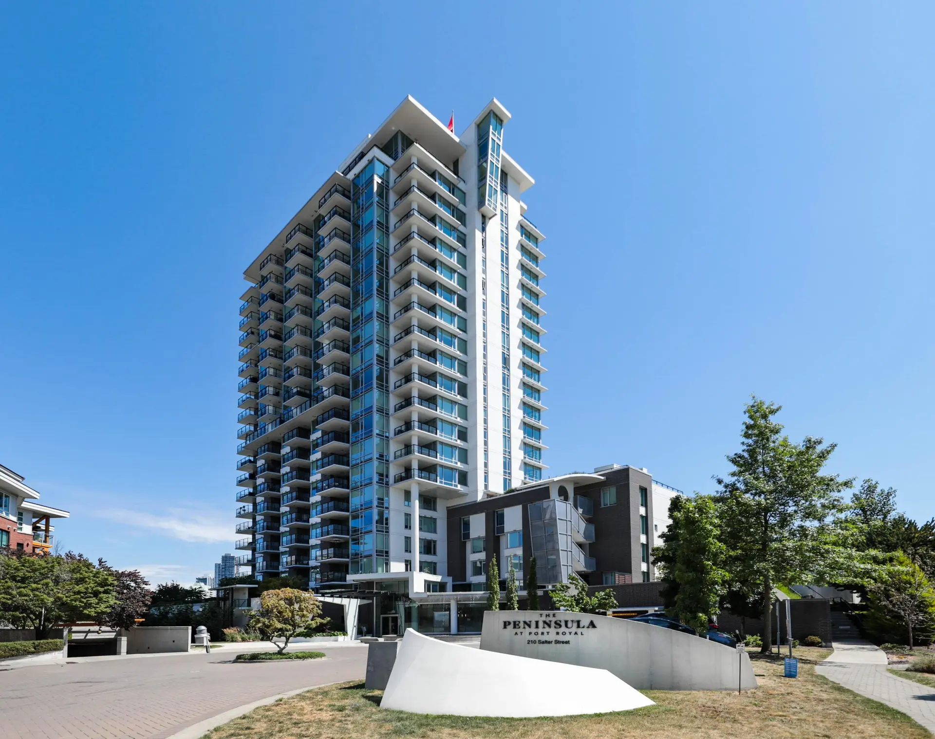Property at #908 210 Salter Street, New Westminster, BC