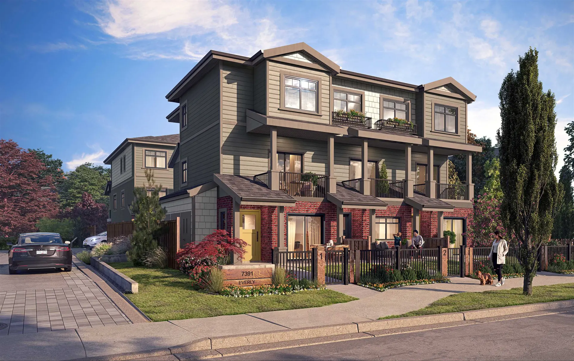 Property at #2 7391 Moffatt Road, Richmond, BC