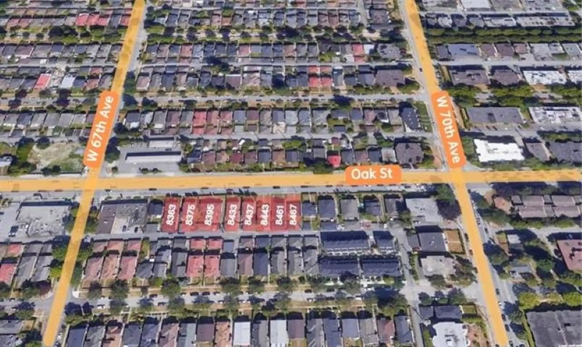 Property at 8439 Oak Street, Vancouver, BC