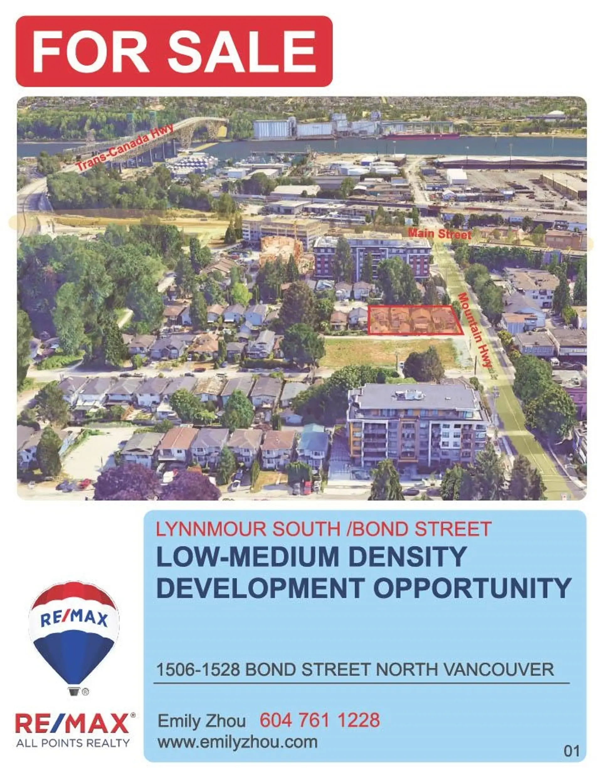 Property at 1506 Bond Street, North Vancouver, BC