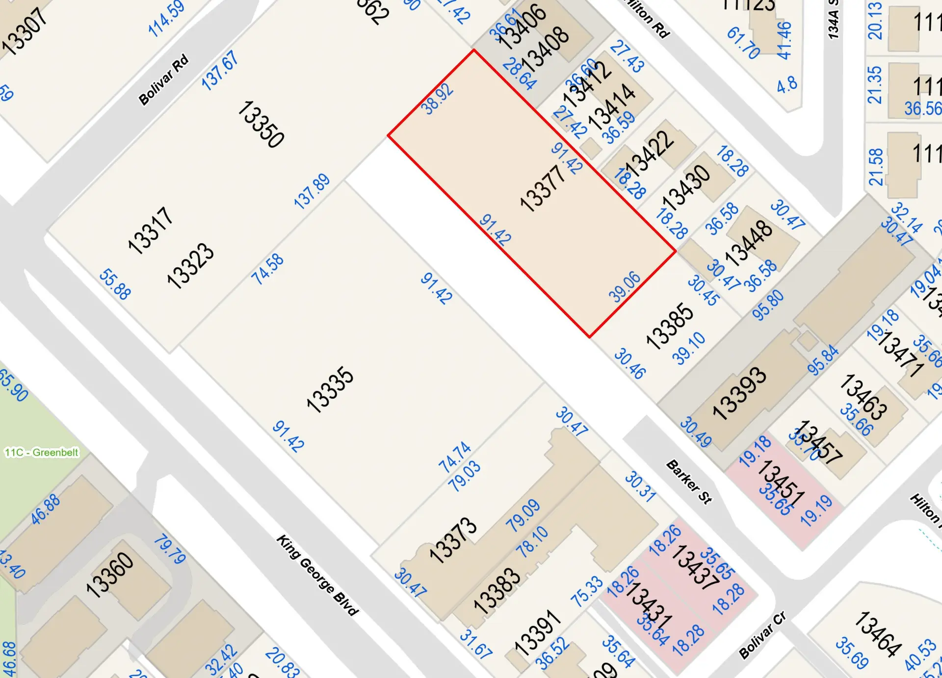 Property at 13377 Barker Street, Surrey, BC