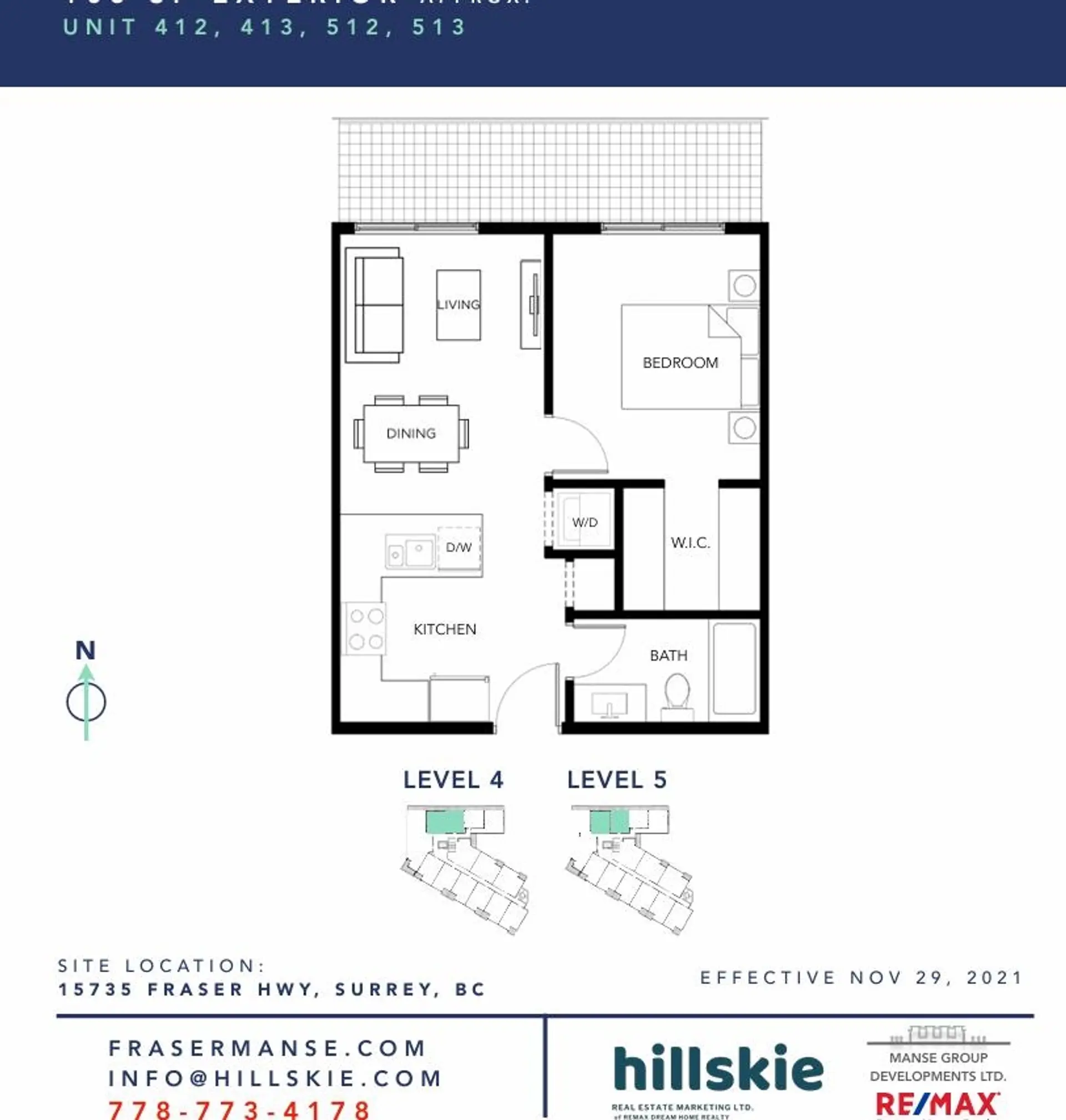 Property at #413 15739 Fraser Highway, Surrey, BC