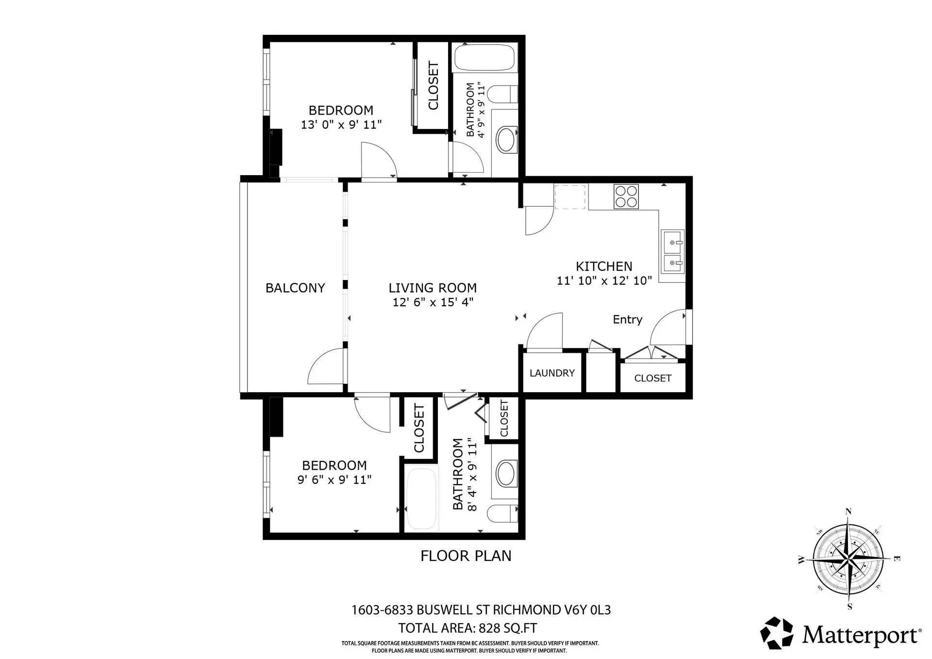 Property at #1603 6833 Buswell Street, Richmond, BC