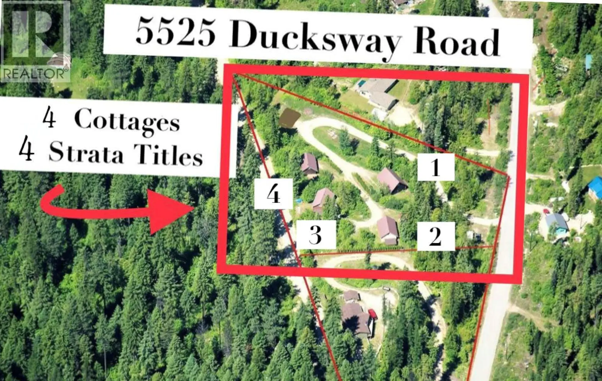 Property at 5525 Ducksway Road, Winlaw, BC