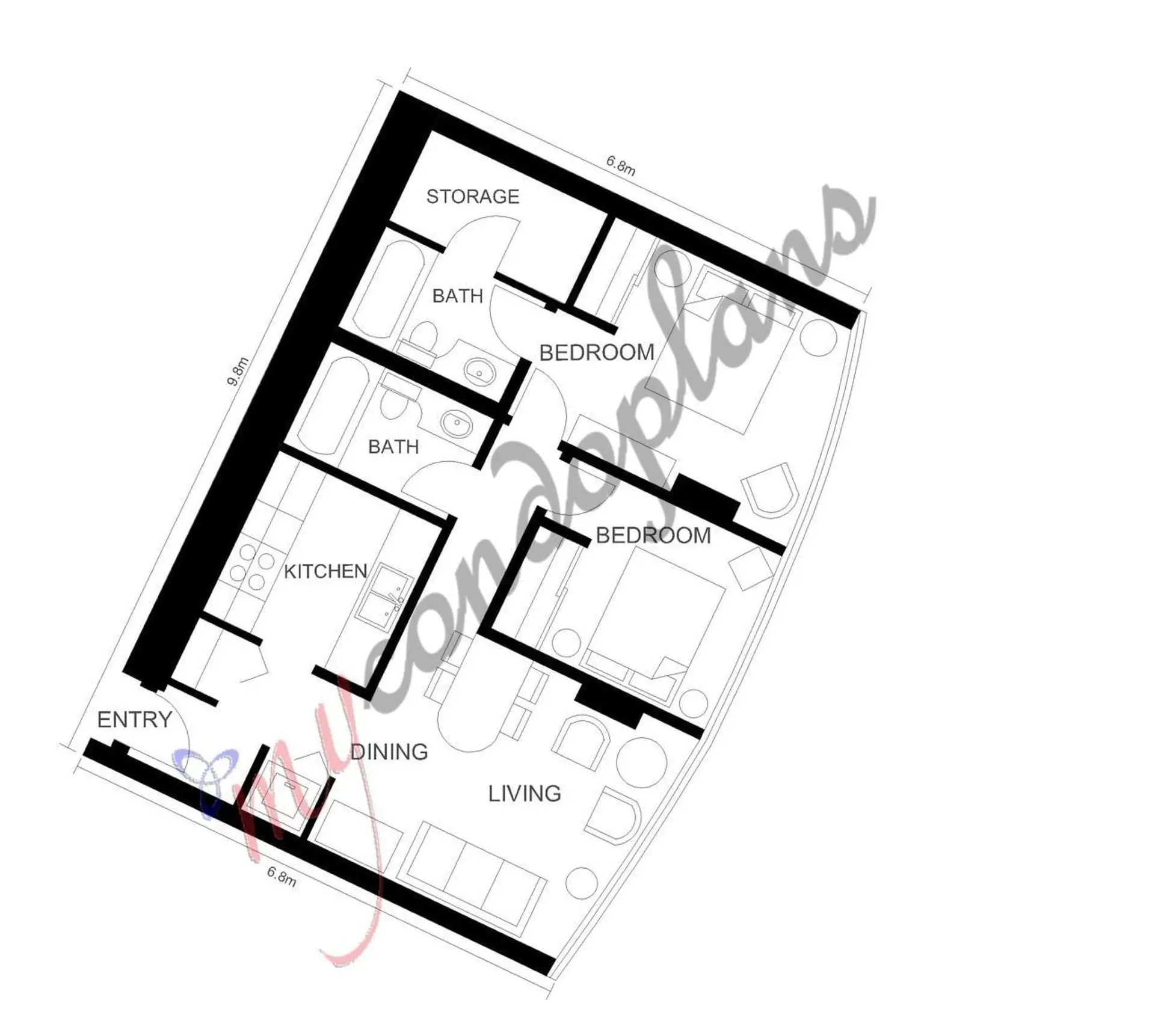 #1301 1288 Alberni Street - Image 12