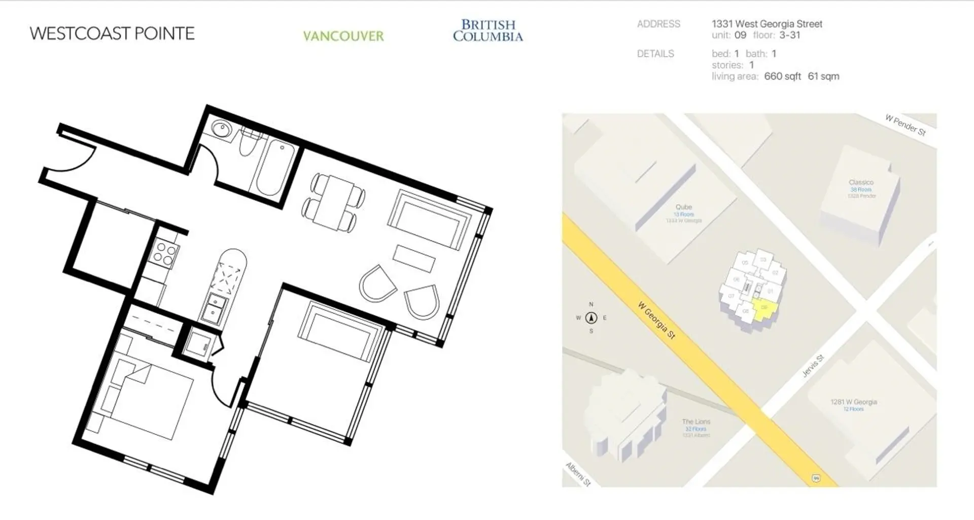 #909 1331 W Georgia Street - Image 12