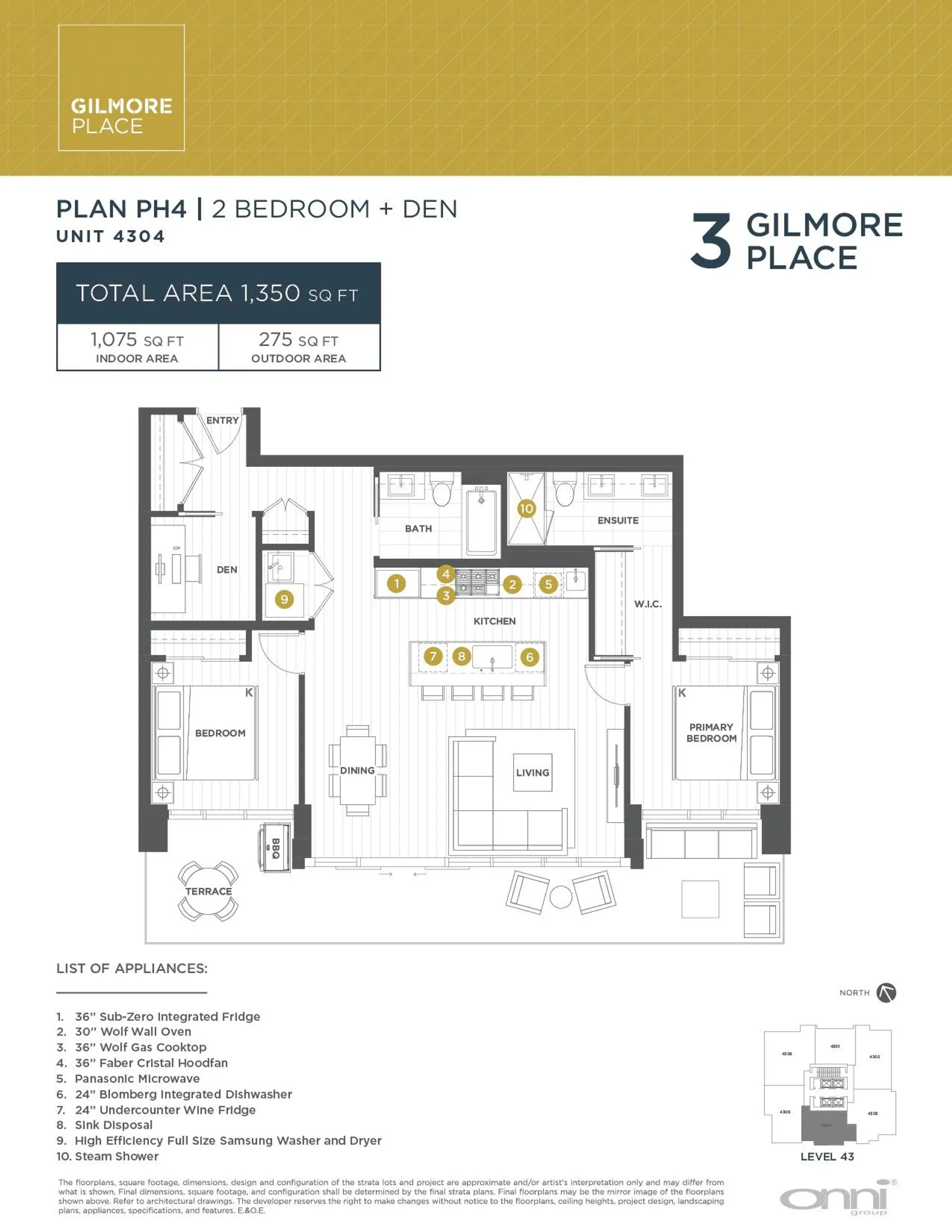 Property at #4304 4168 Lougheed Highway, Burnaby, BC