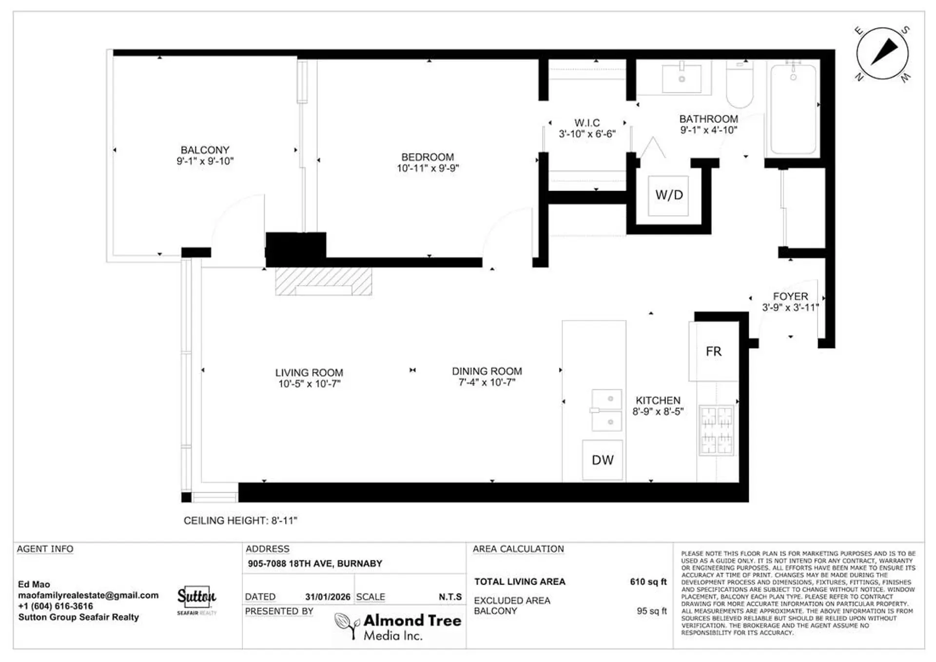 #905 7088 18th Avenue - Image 20