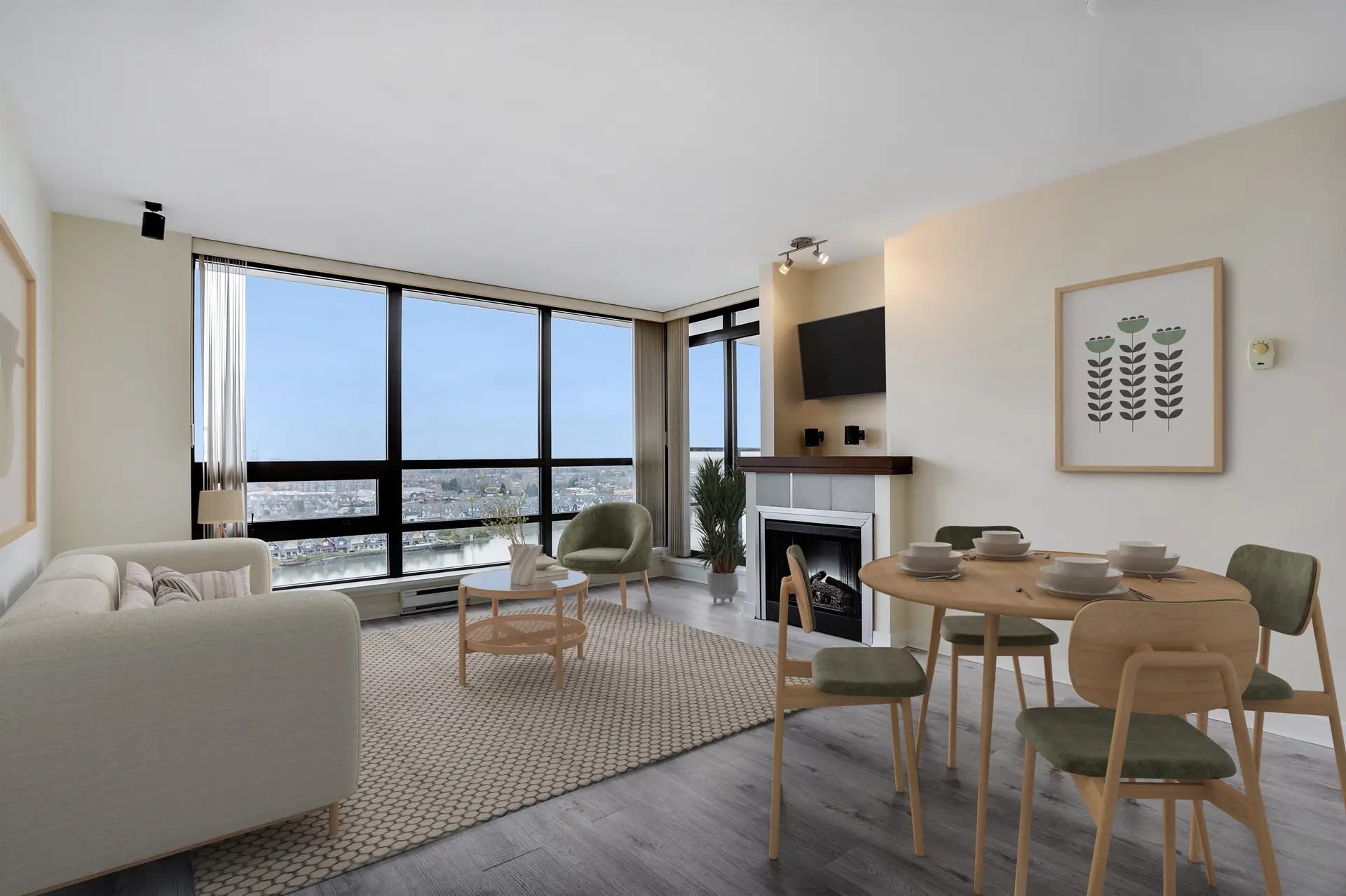 Property at #2004 1 Renaissance Square, New Westminster, BC