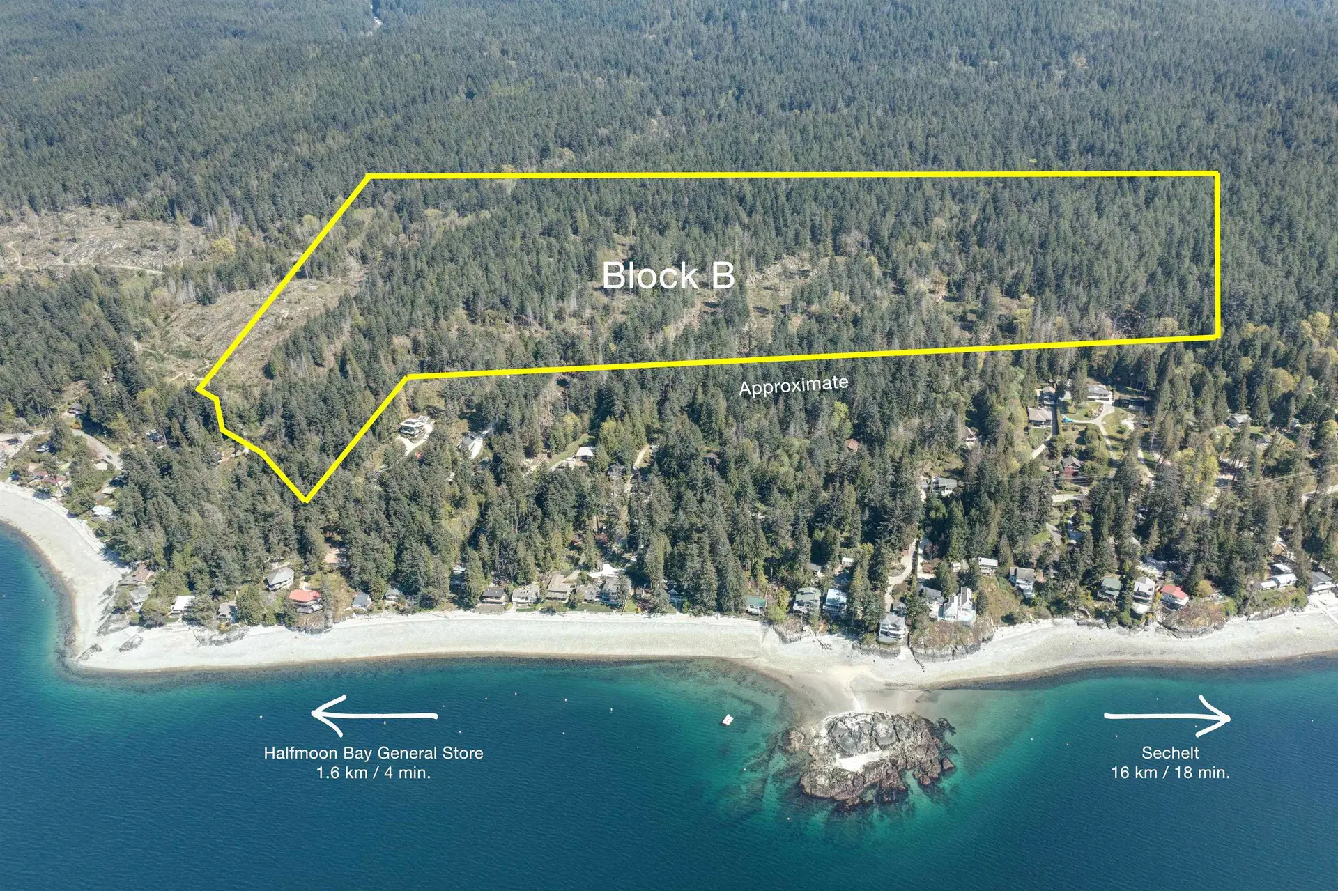 Property at Block B Priestland Road, Halfmoon Bay, BC