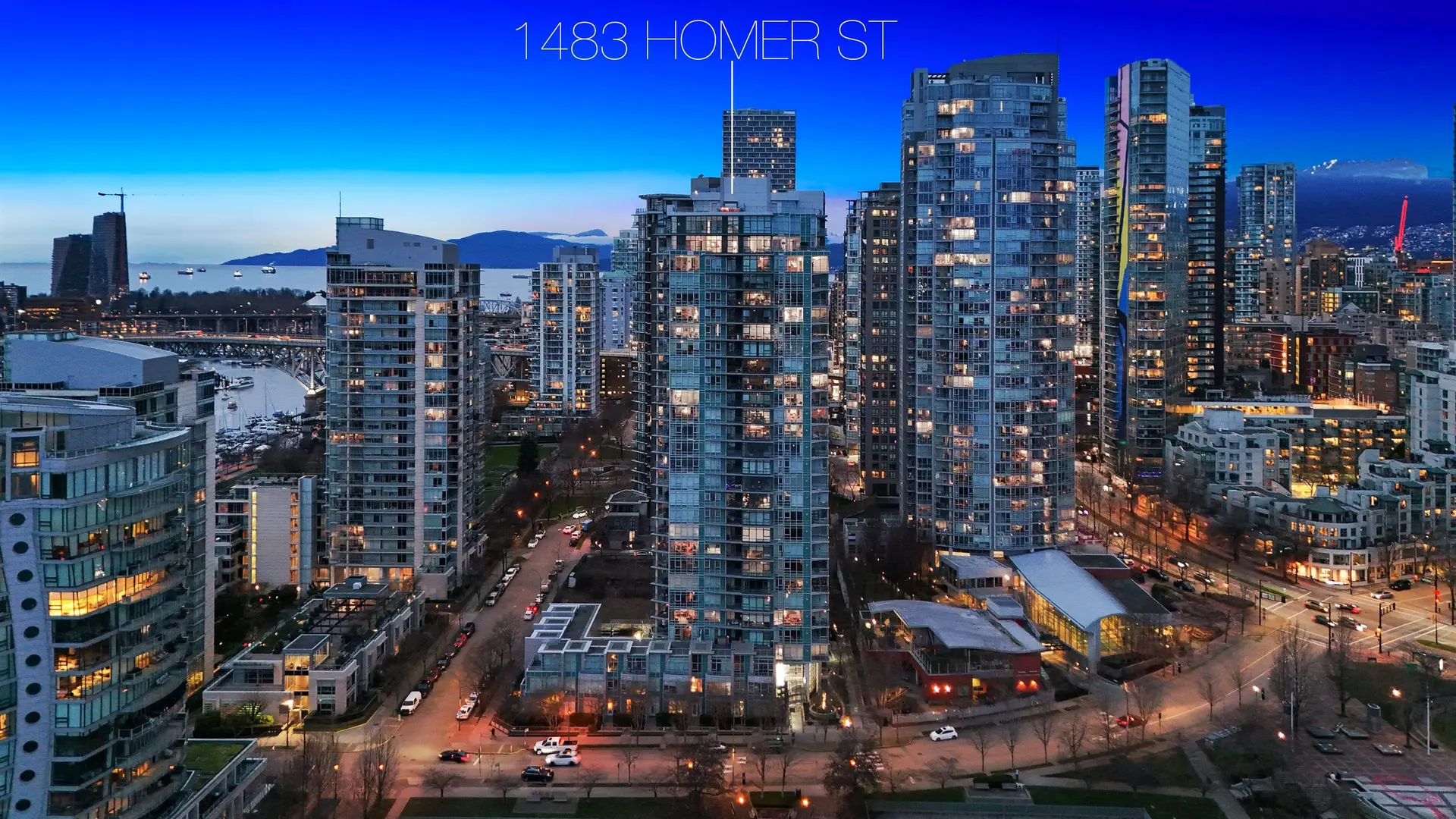 Property at #3002 1483 Homer Street, Vancouver, BC