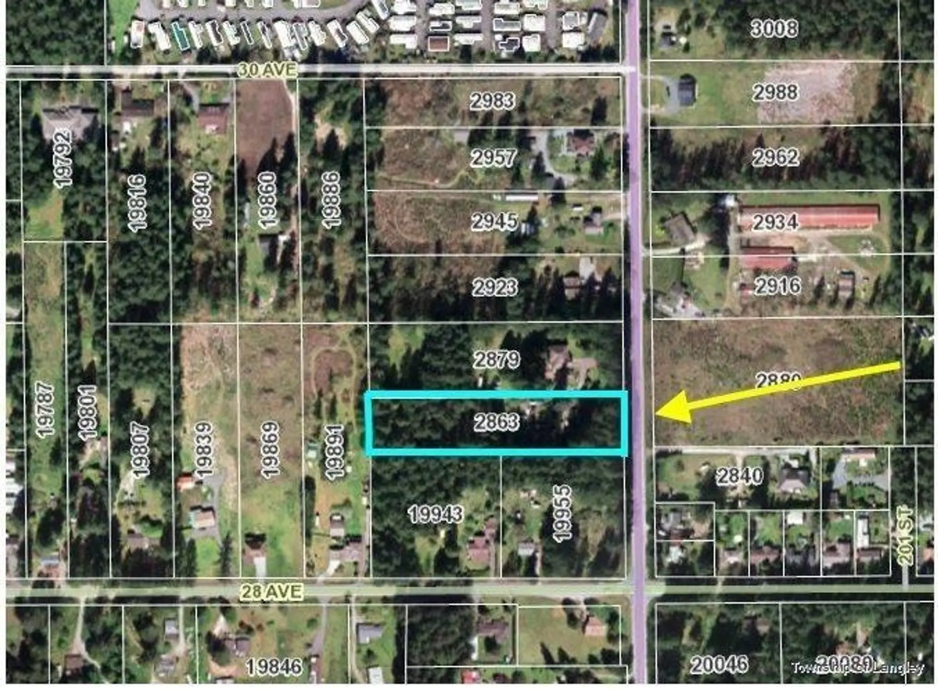 Property at 2863 200 Street, Langley, BC