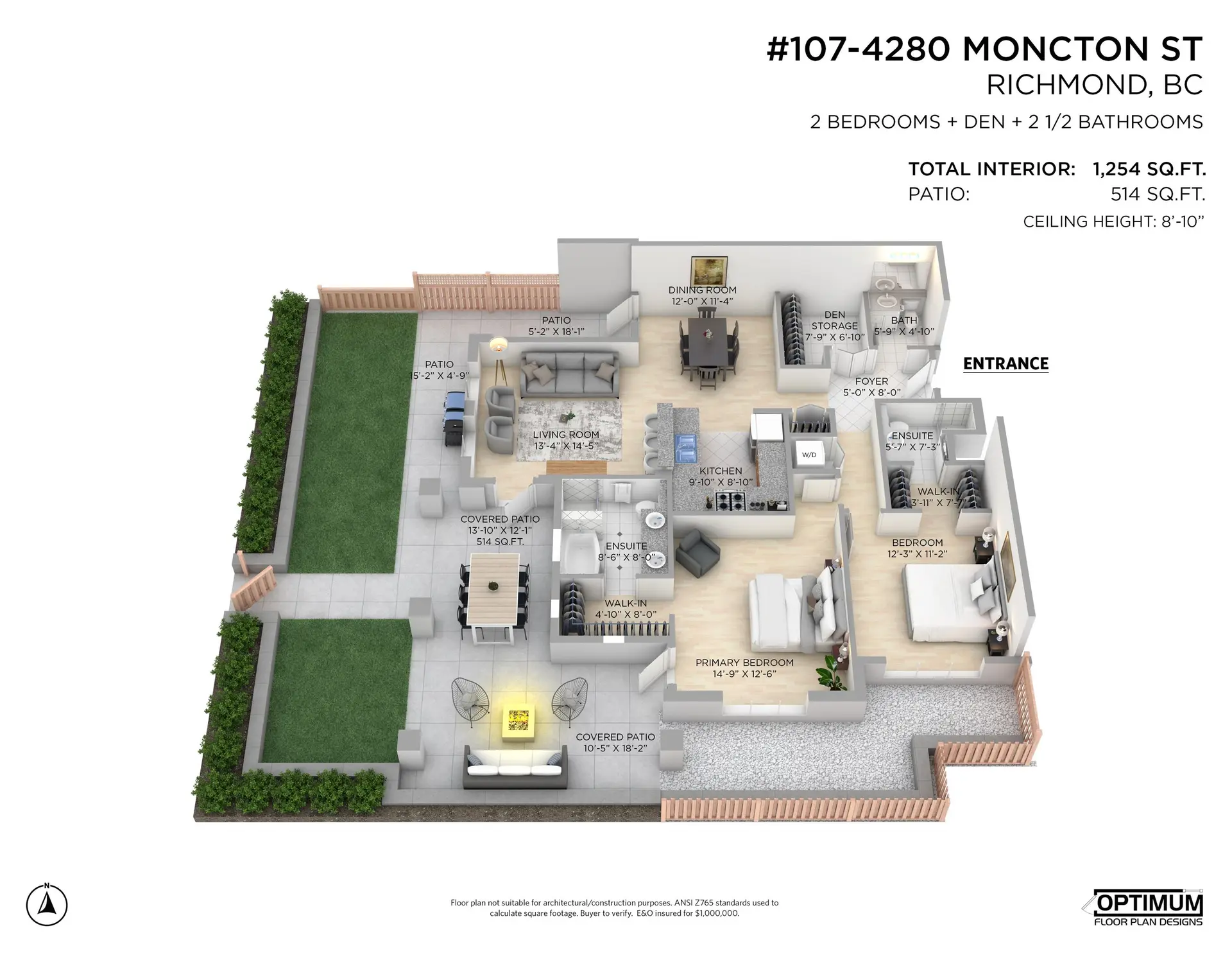 Property at #107 4280 Moncton Street, Richmond, BC
