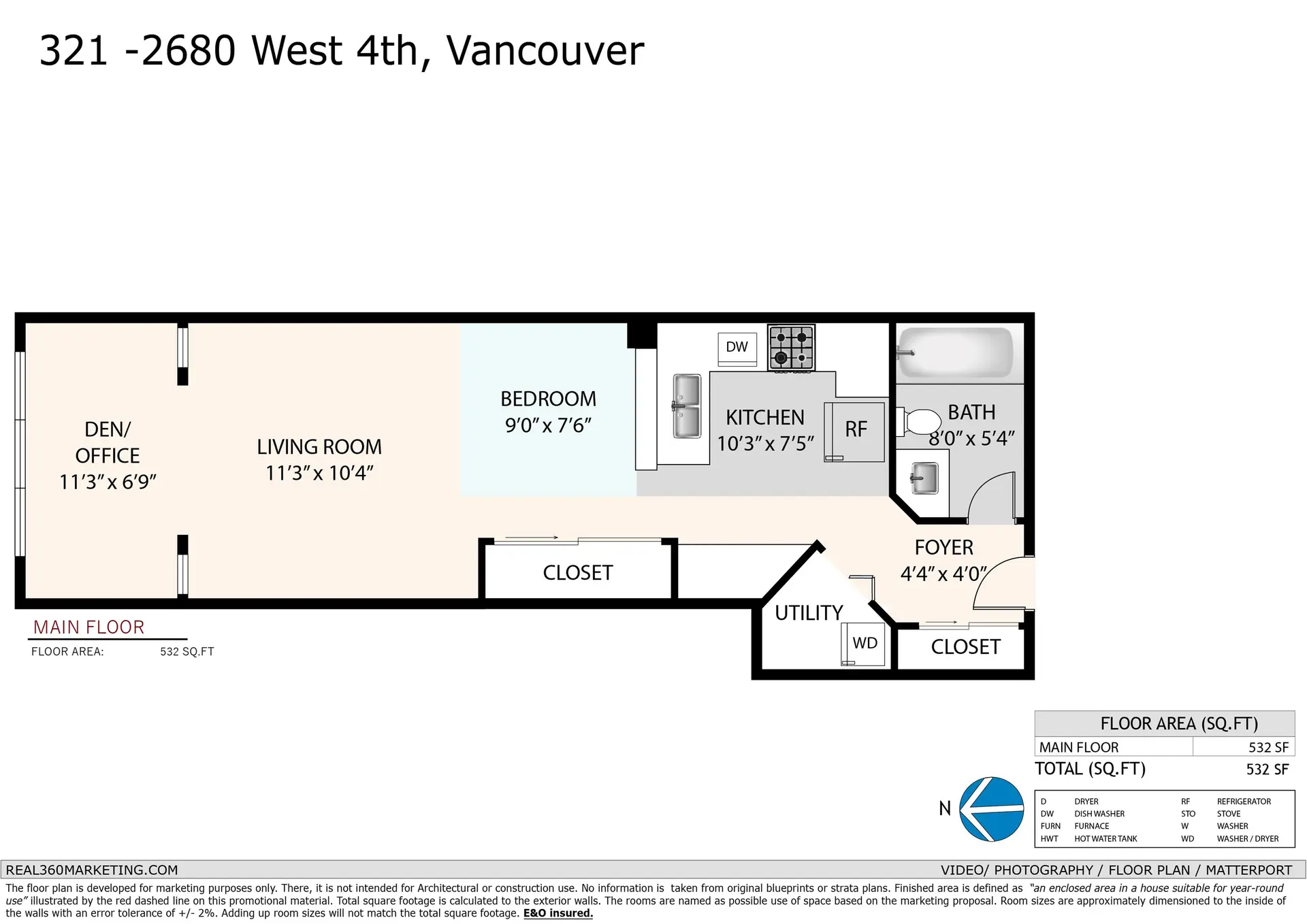 Property at #321 2680 W 4th Avenue, Vancouver, BC