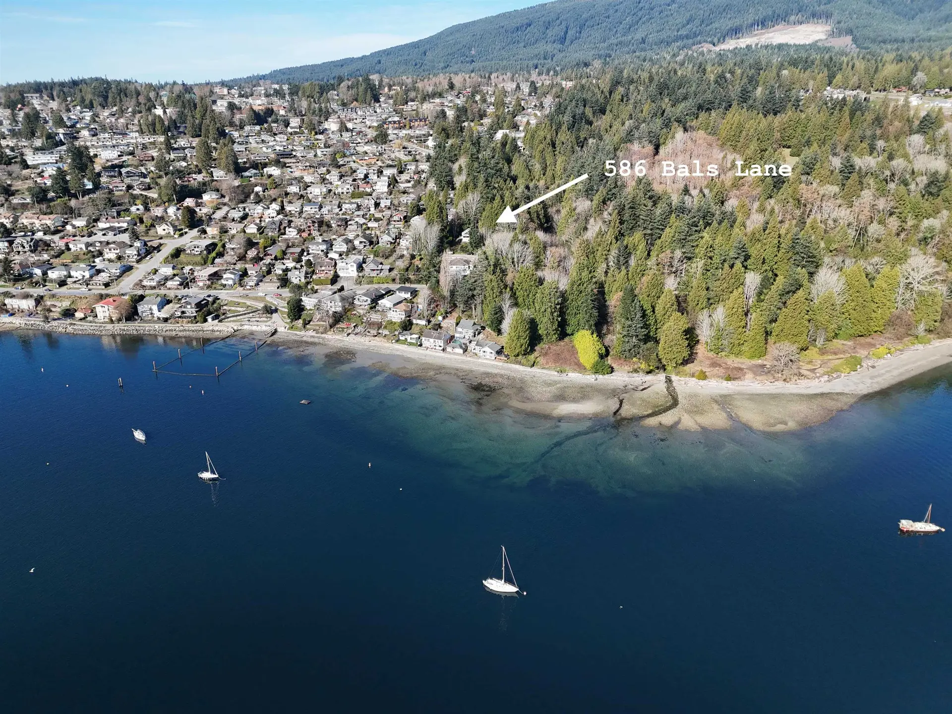 Property at 586 Bals Lane, Gibsons, BC