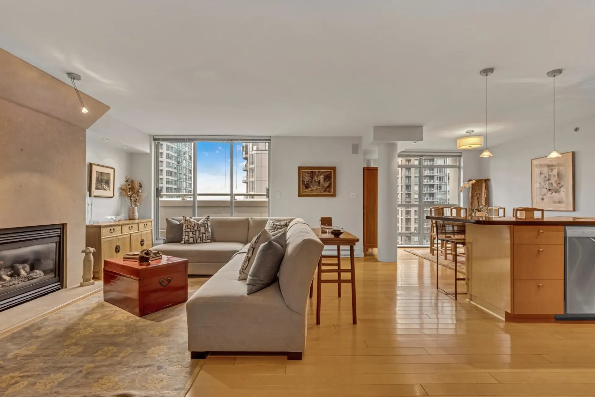 Property at #1404 819 Hamilton Street, Vancouver, BC