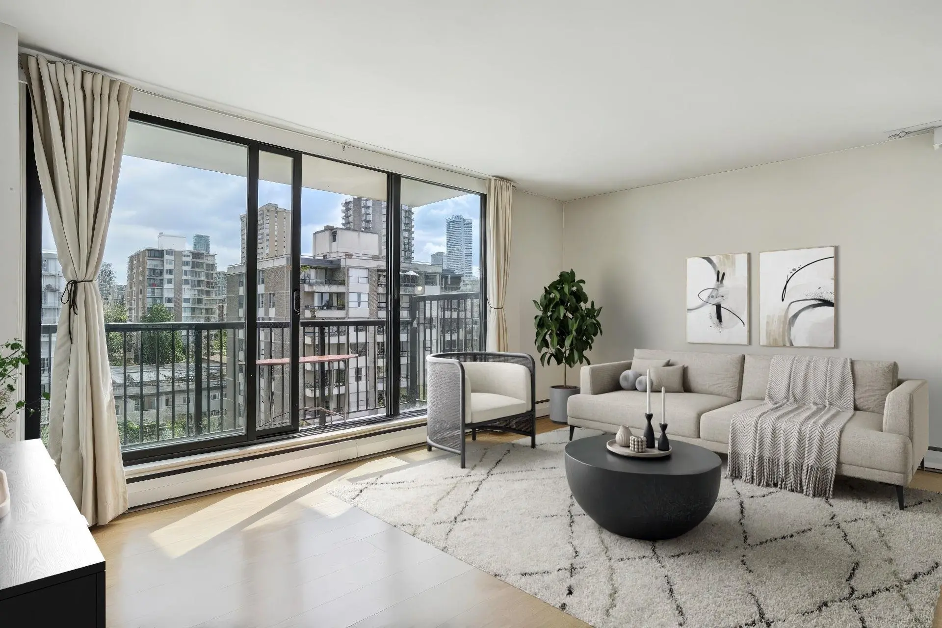 Property at #1204 1330 Harwood Street, Vancouver, BC