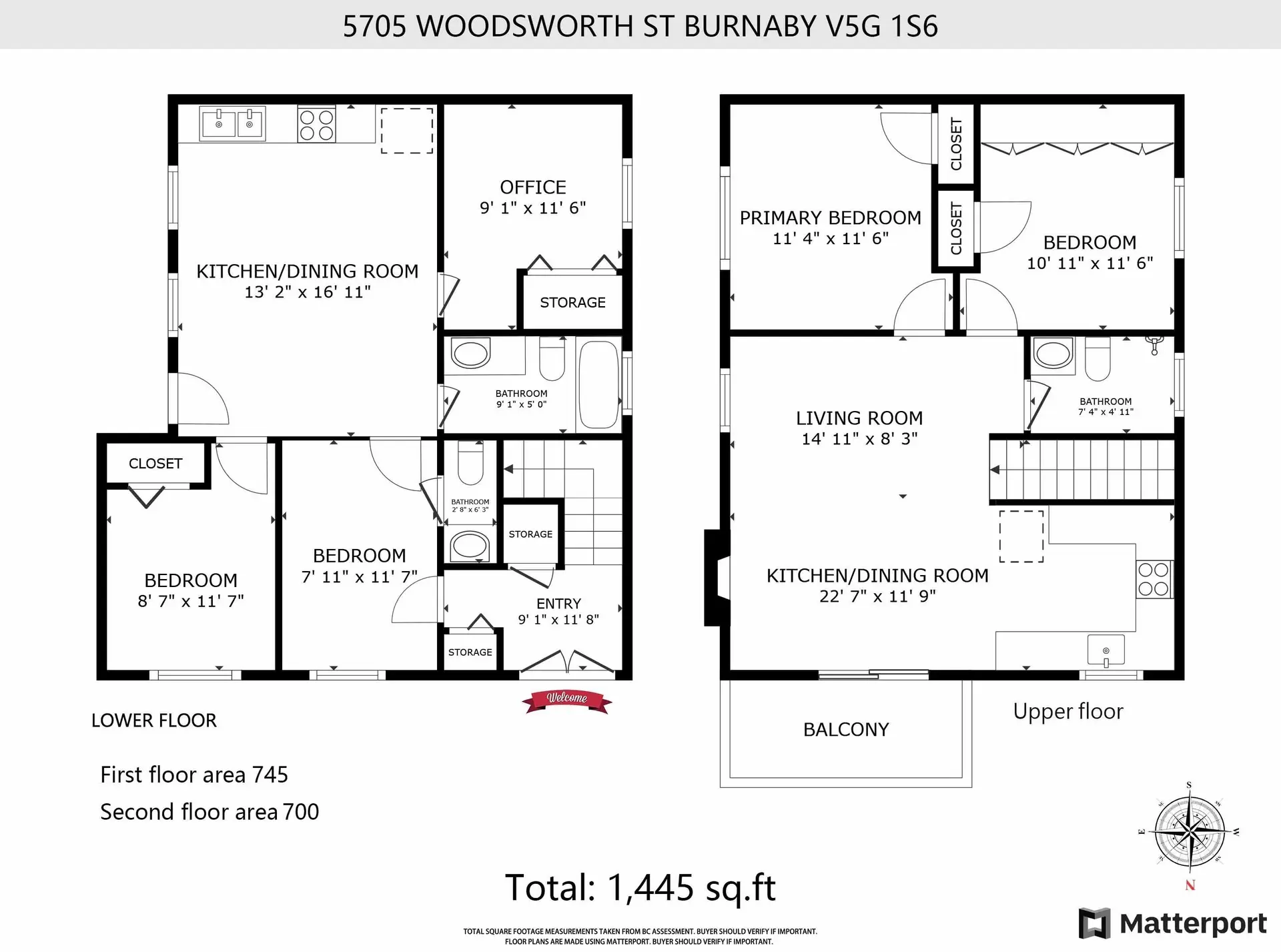 Property at 5705 Woodsworth Street, Burnaby, BC