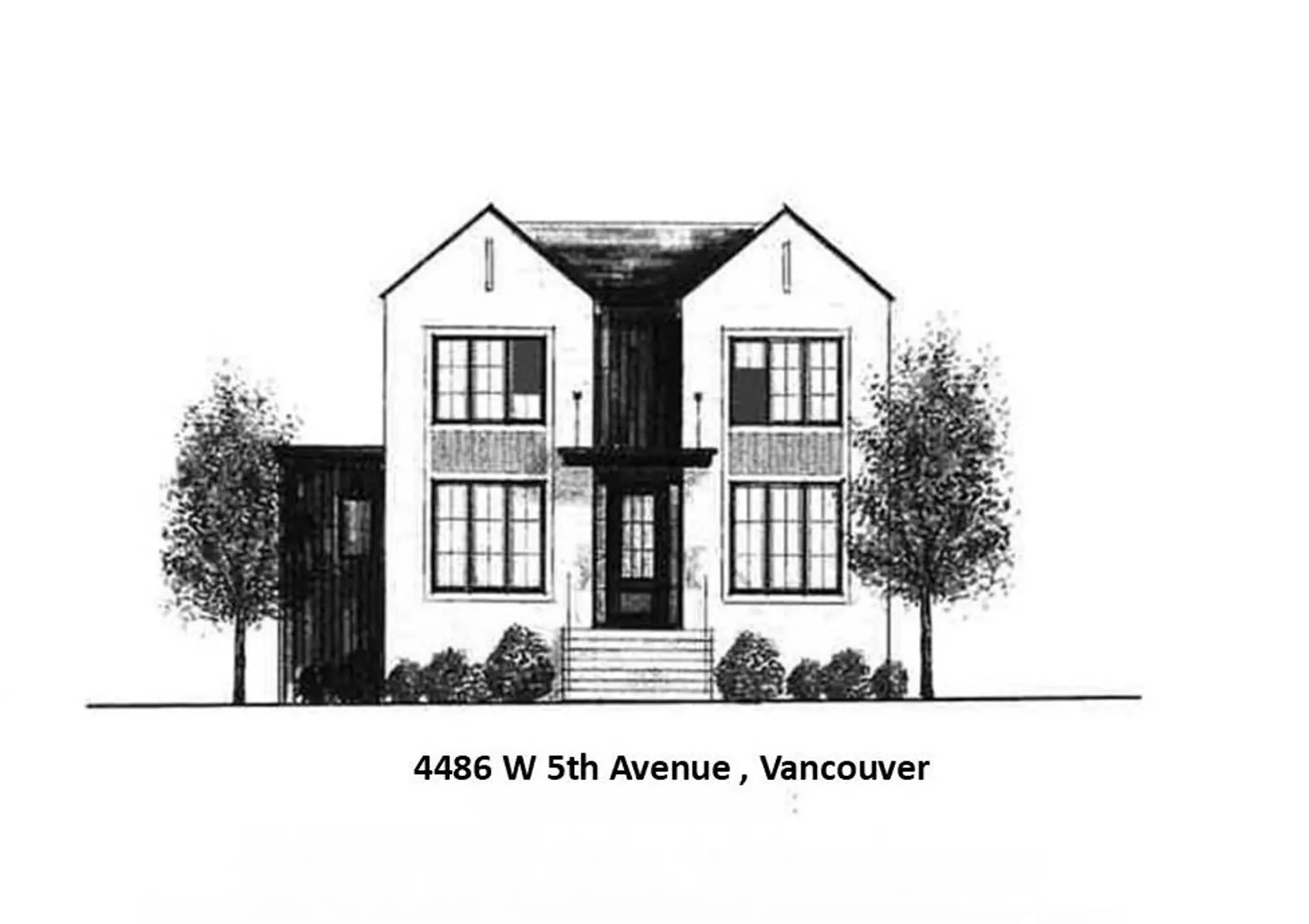 Property at 4486 W 5th Avenue, Vancouver, BC