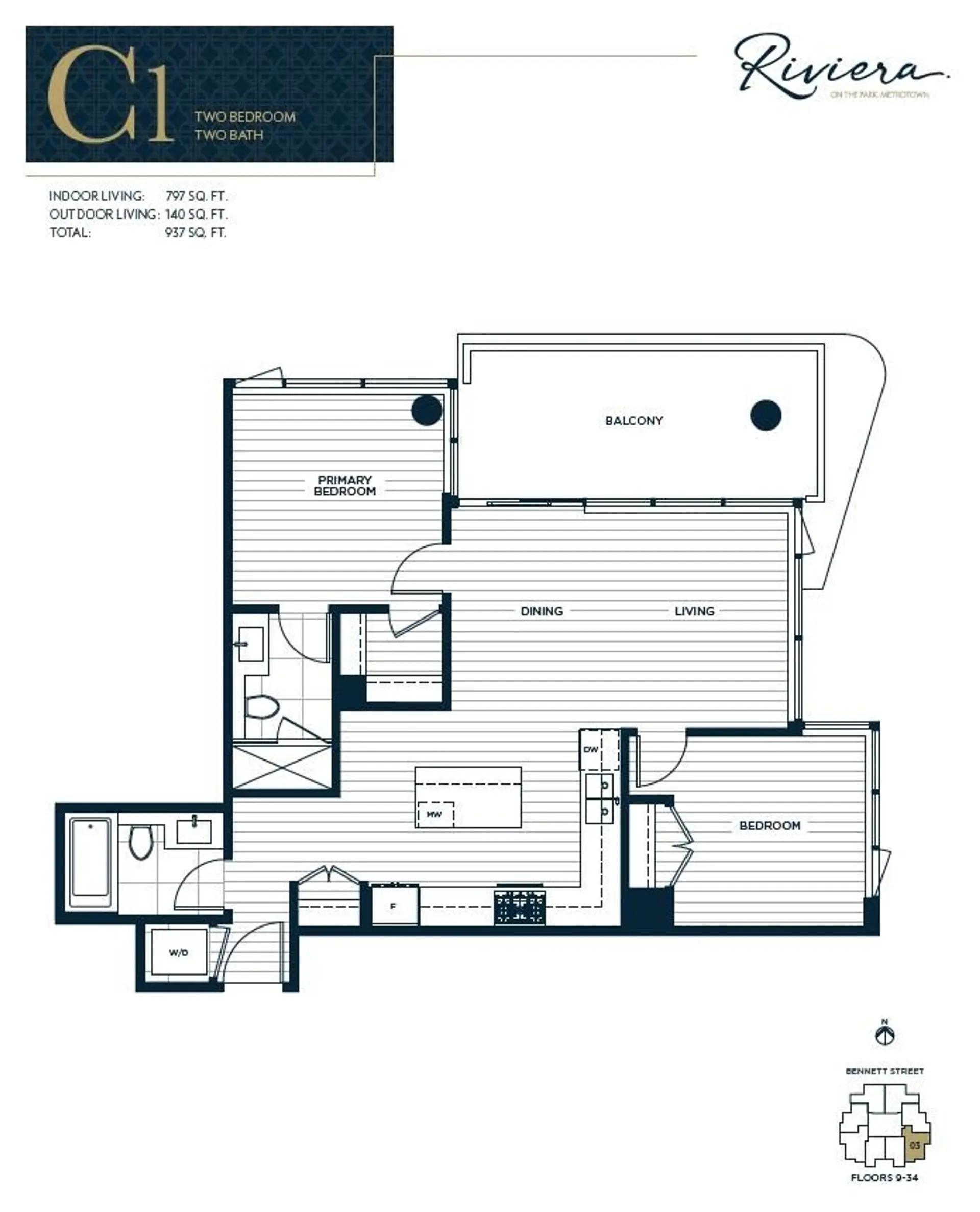 #1803 4988 Bennett Street - Image 2