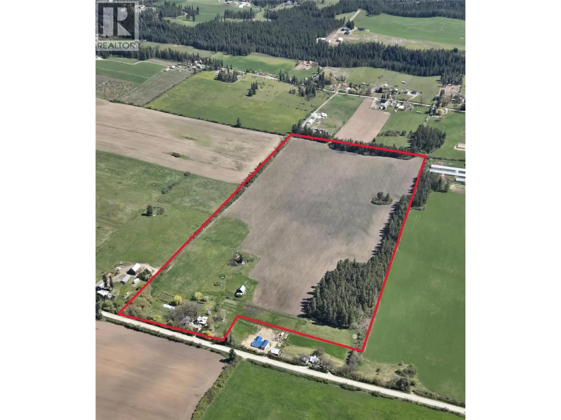 Property at 4462 Salmon River Road, Spallumcheen, BC