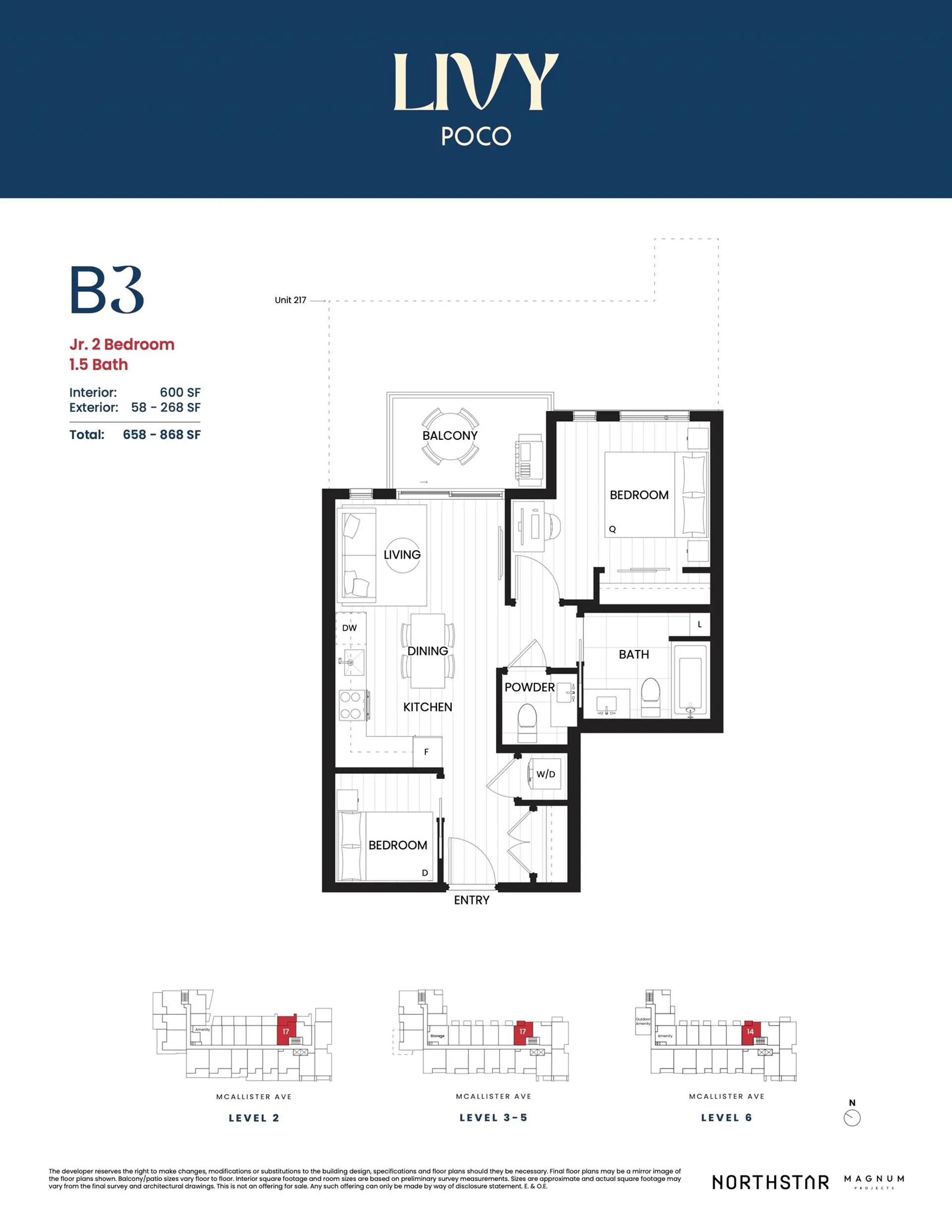 #417 2245 McAllister Avenue - Image 2