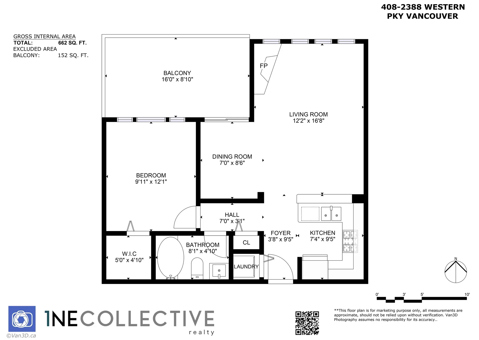 Property at #408 2388 Western Parkway, Vancouver, BC