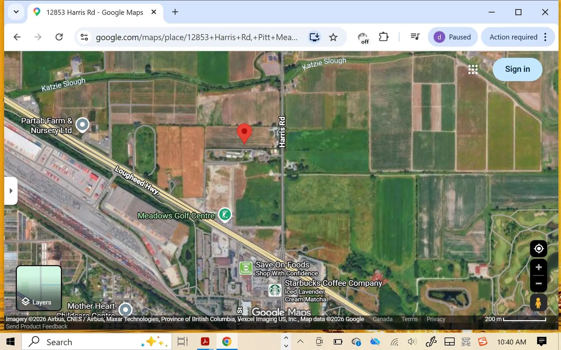 Property at 12853 Harris Road, Pitt Meadows, BC