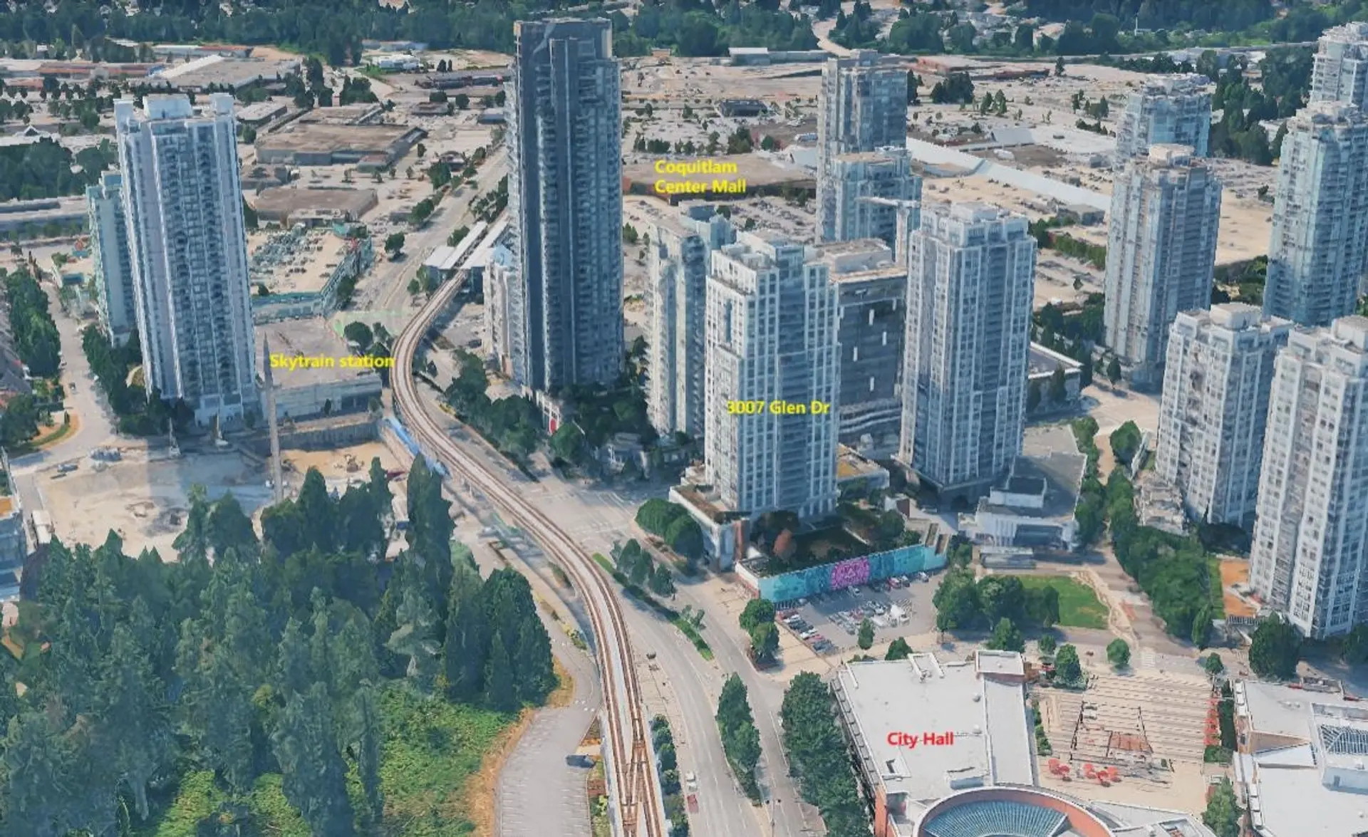 Property at #2207 3007 Glen Drive, Coquitlam, BC