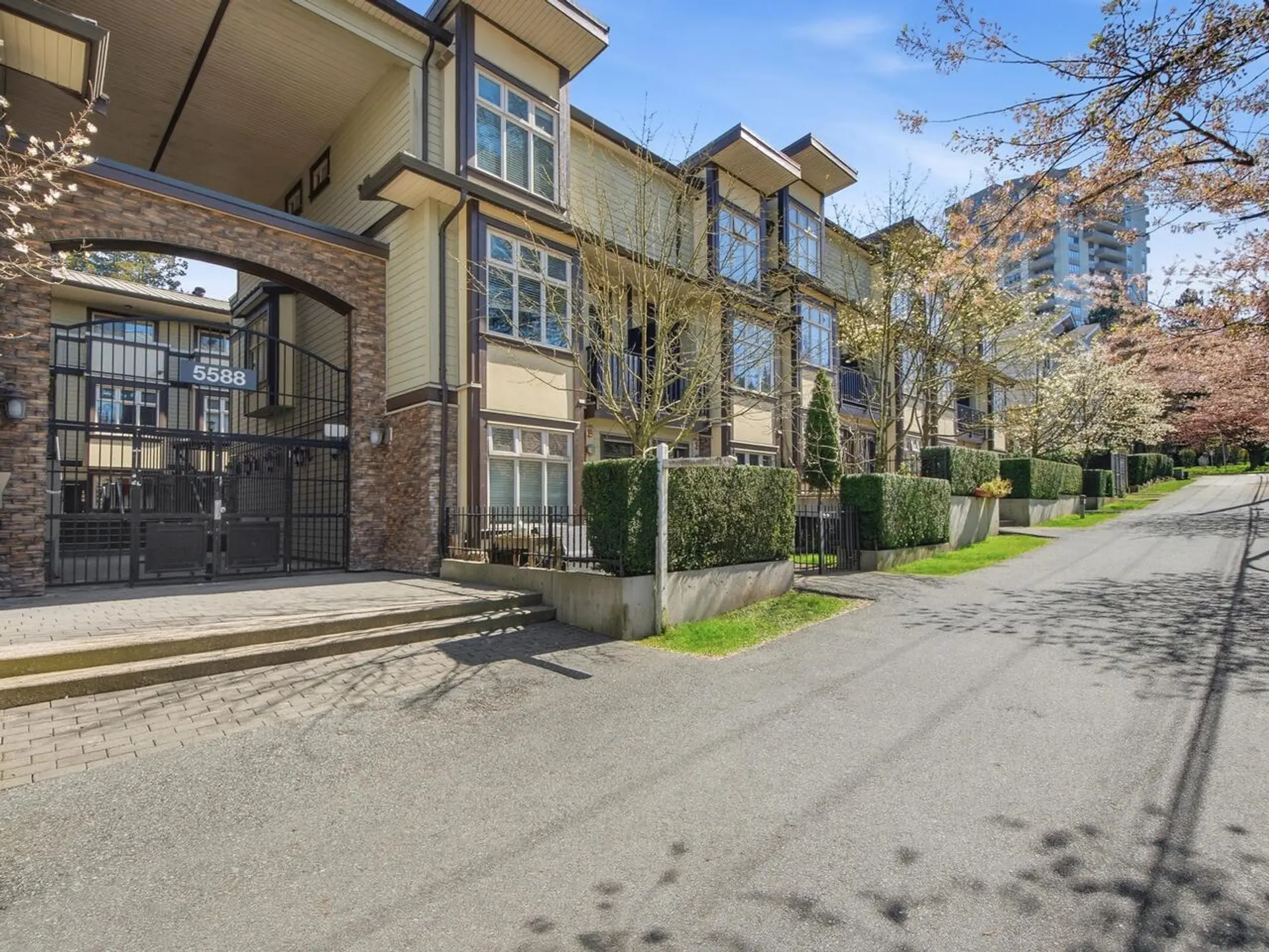 Property at #114 5588 Patterson, Burnaby, BC