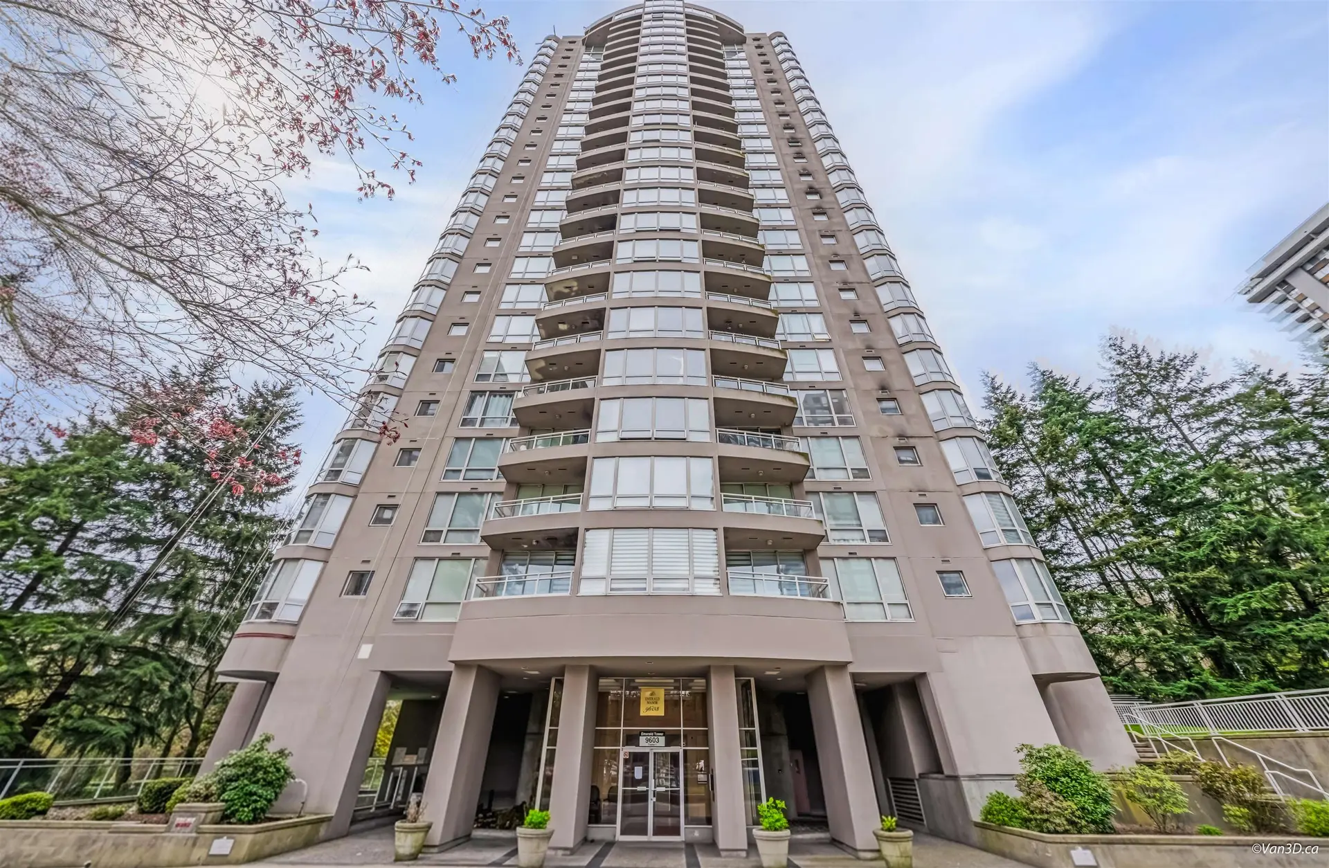 Property at #2401 9603 Manchester Drive, Burnaby, BC
