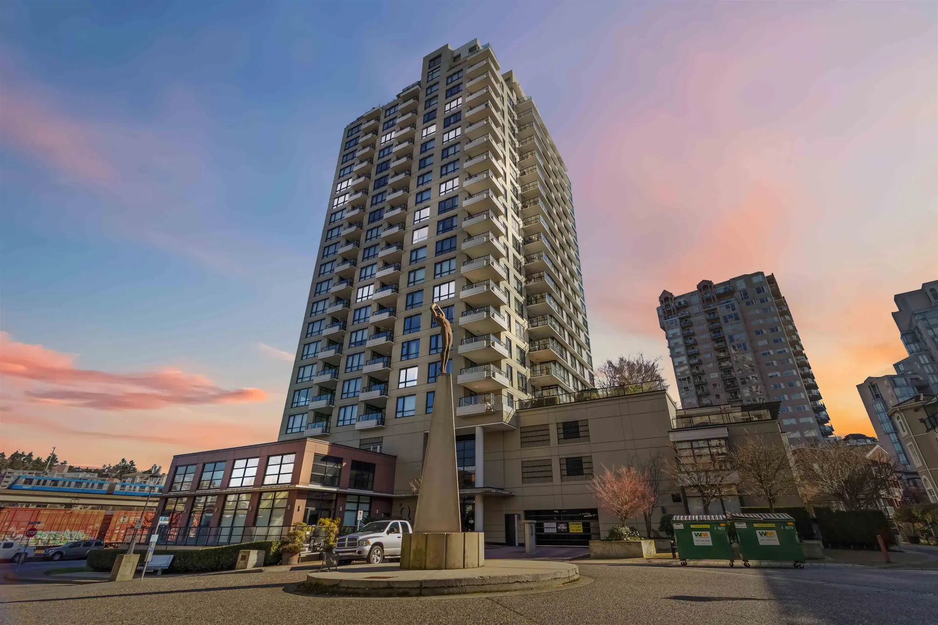 Property at #601 1 Renaissance Square, New Westminster, BC