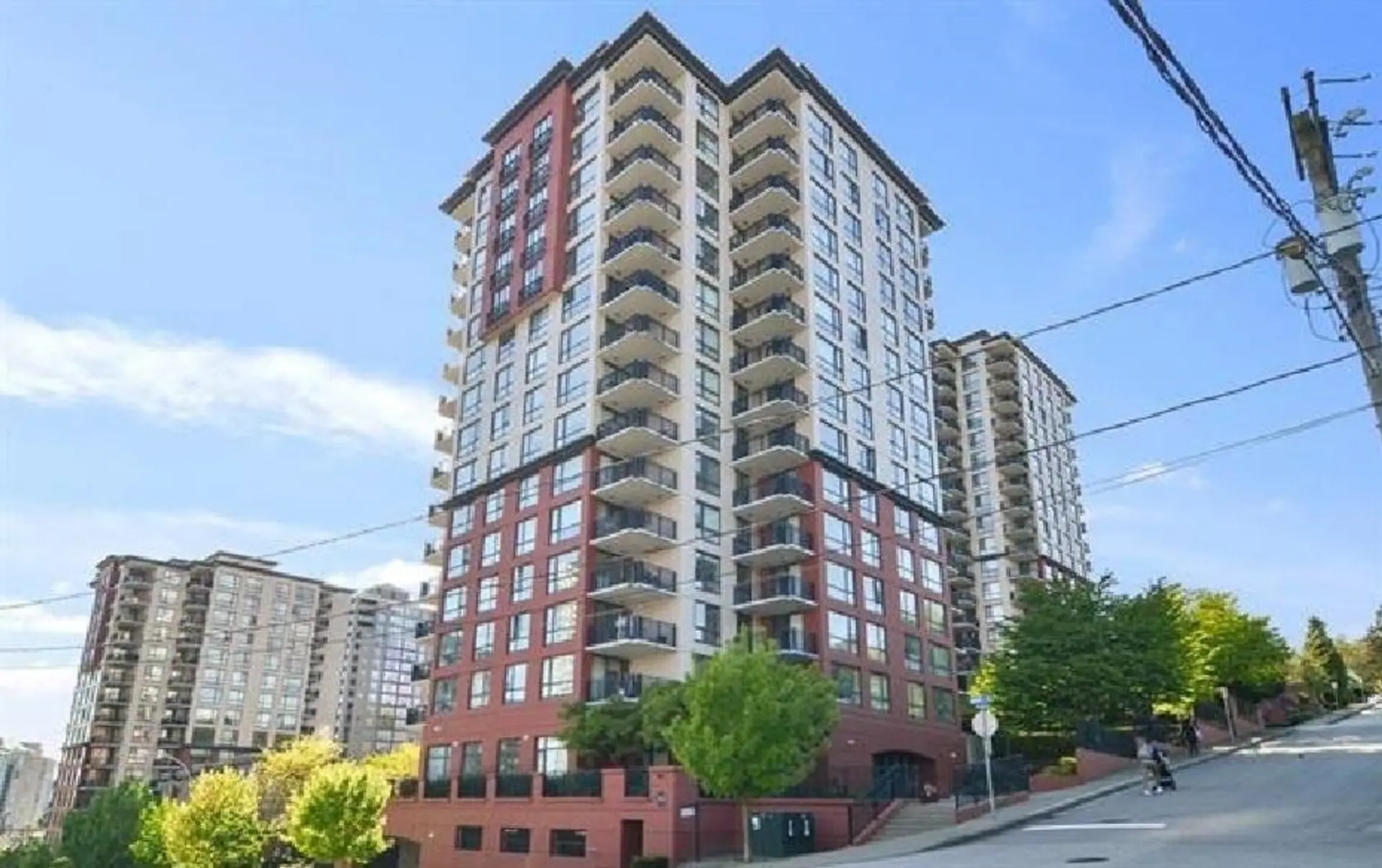 Property at #1204 813 Agnes Street, New Westminster, BC