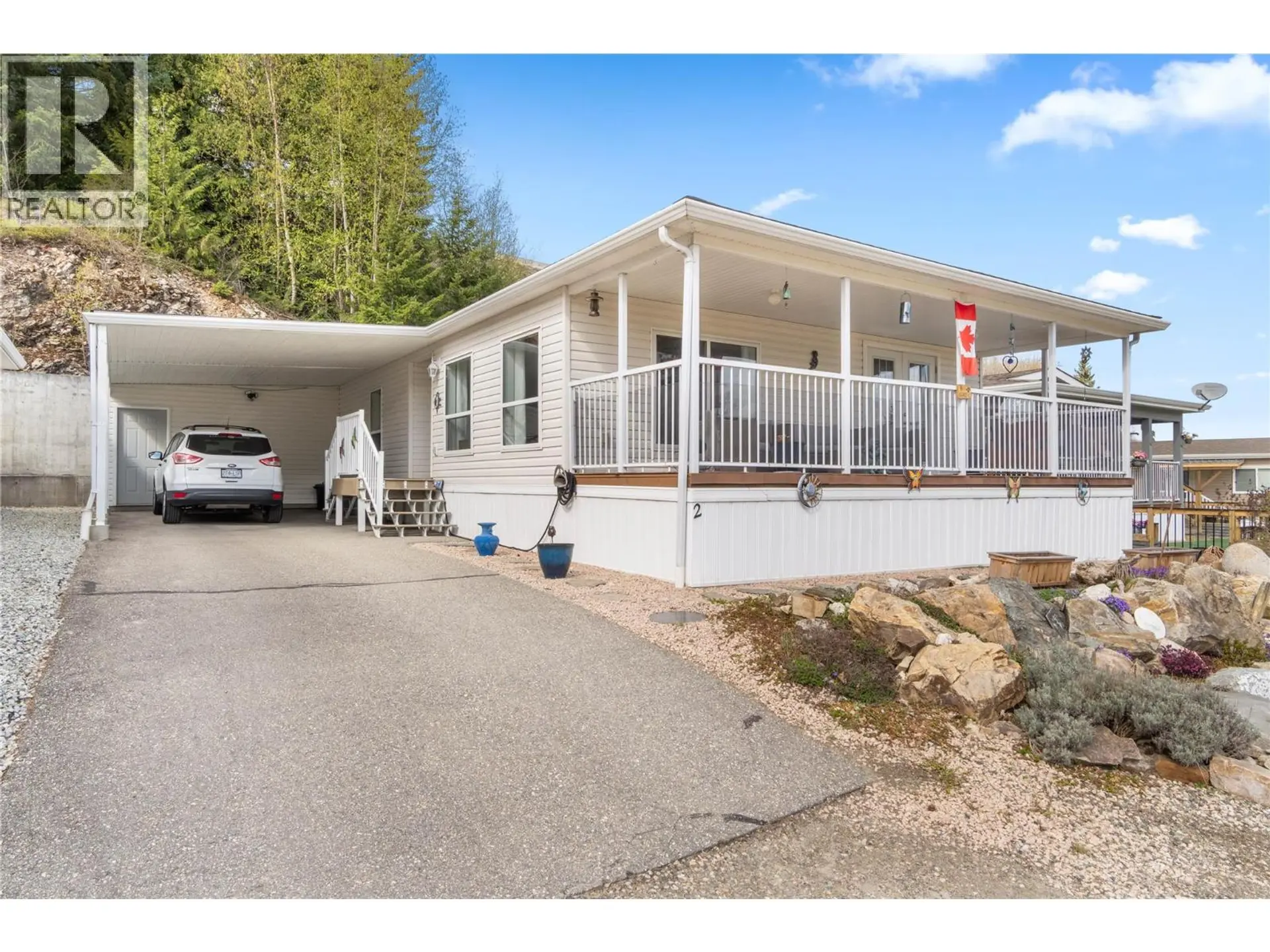 Property at #2 1885 Tappen Notch Hill Road, Tappen, BC