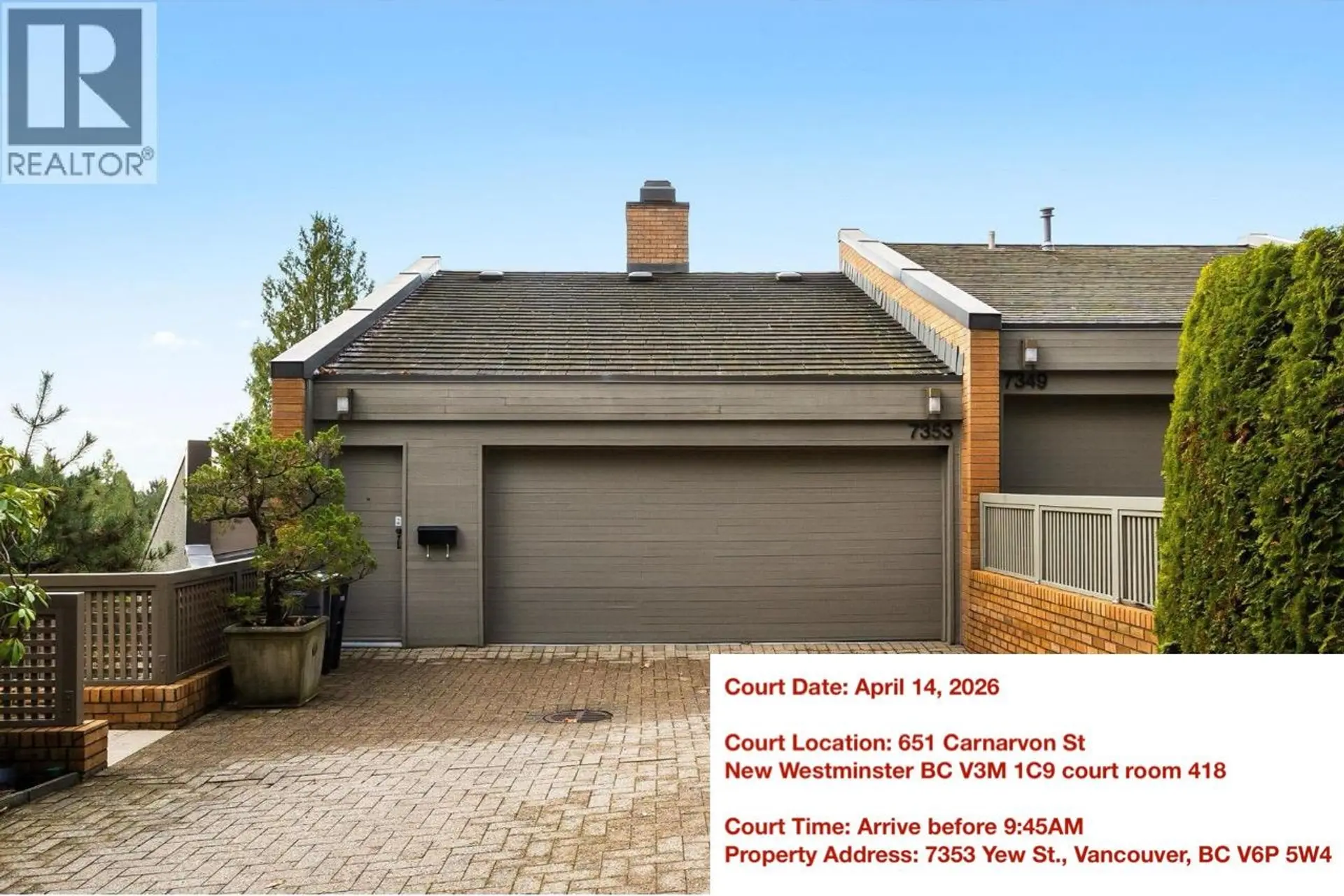 Property at 7353 Yew Street, Vancouver, BC