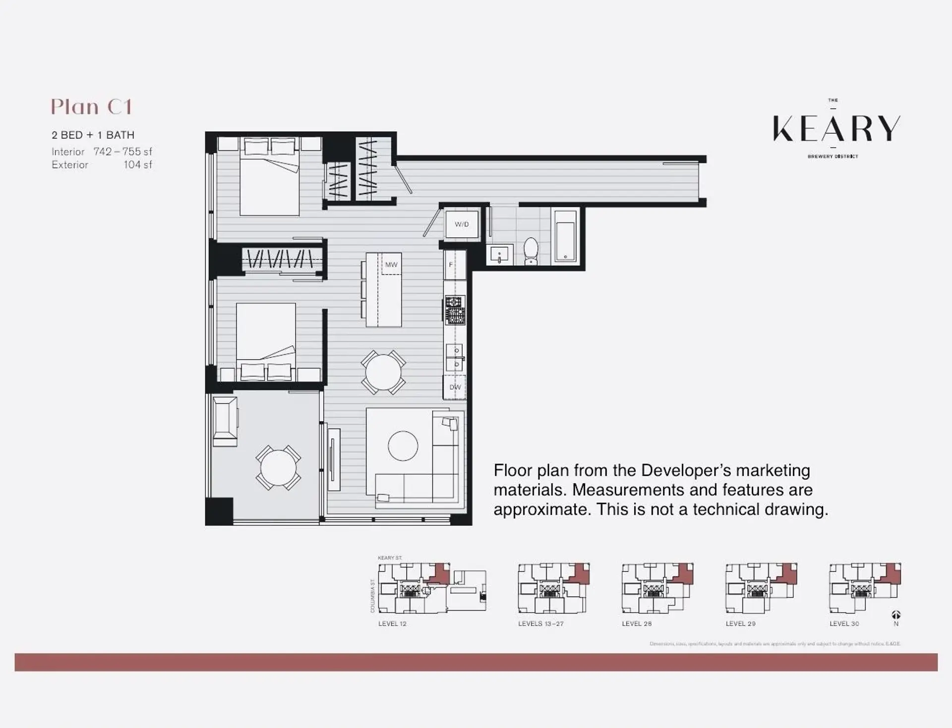 Property at #2703 230 Keary Street, New Westminster, BC