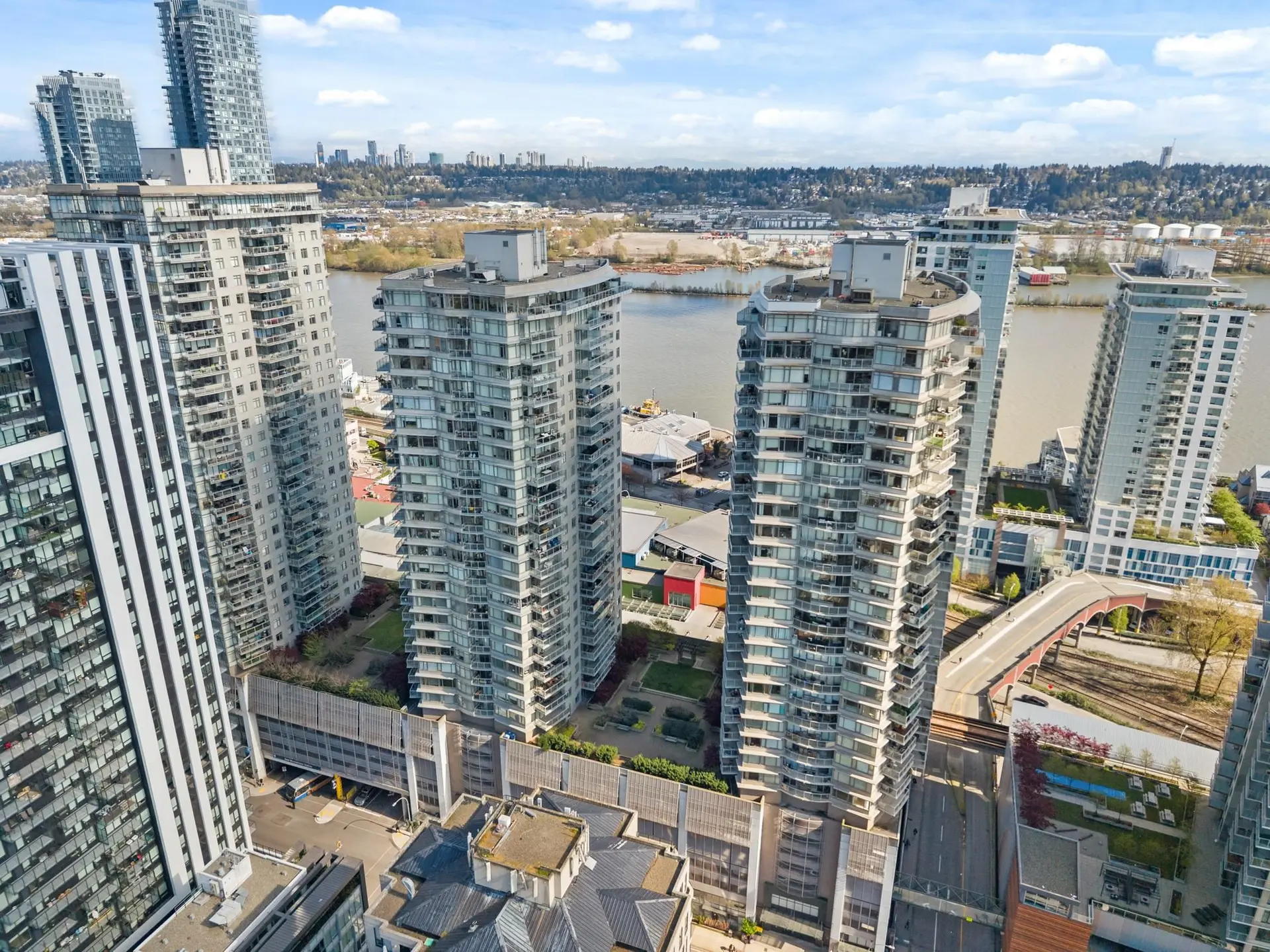 Property at #3503 888 Carnarvon Street, New Westminster, BC