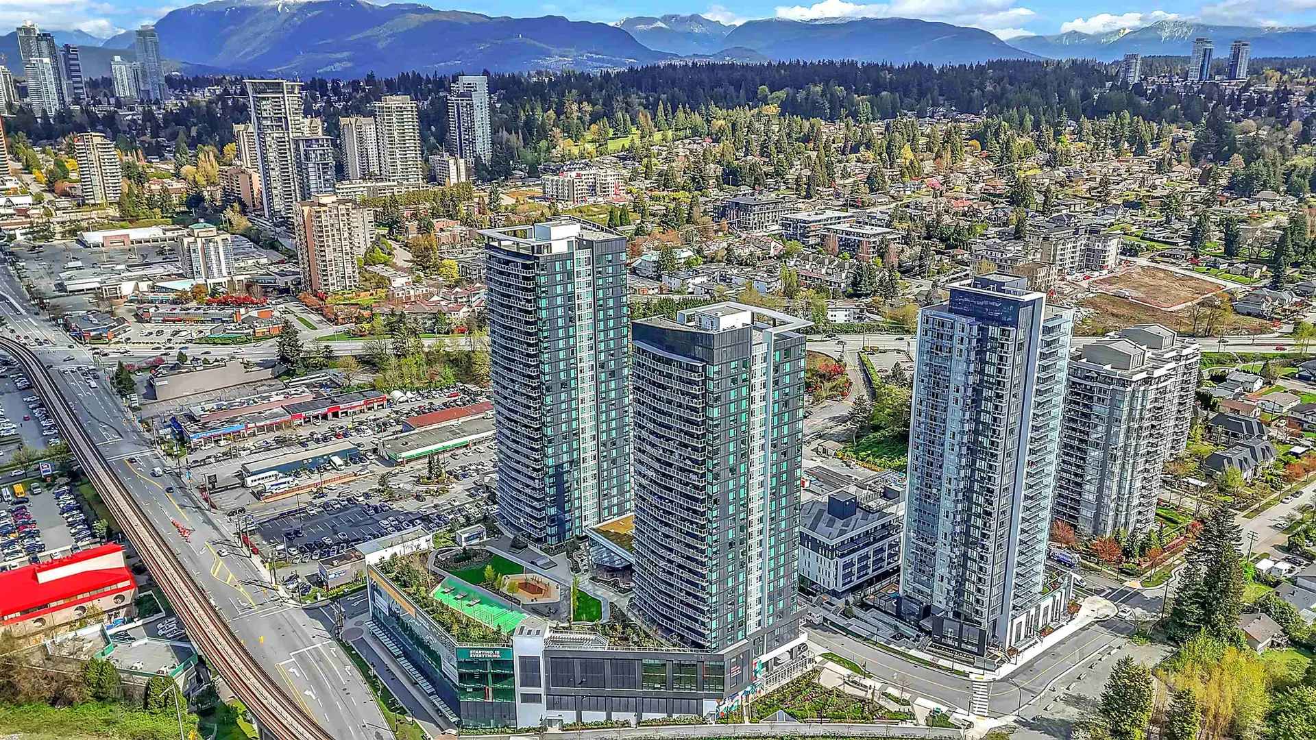 Property at #1604 308 Alderson Avenue, Coquitlam, BC