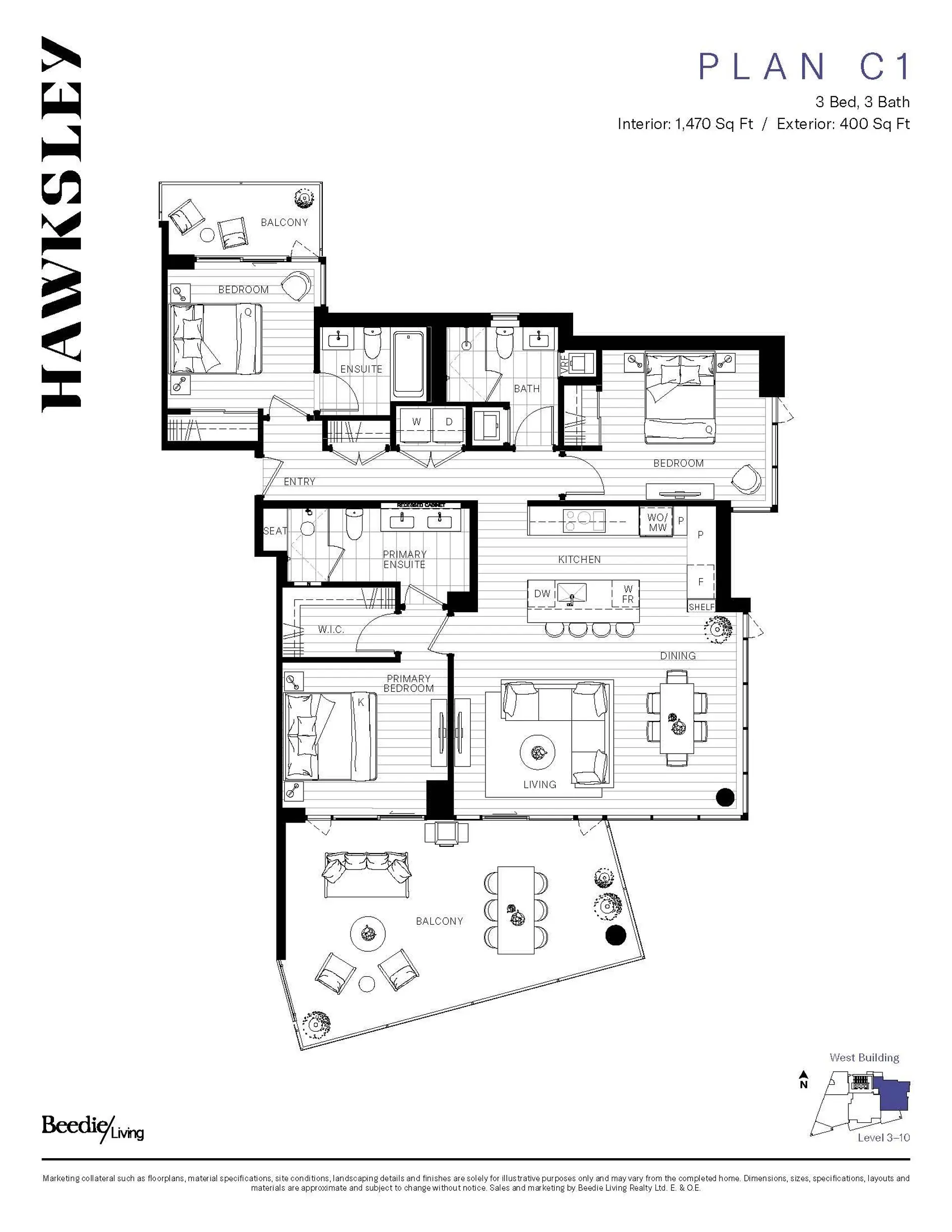 Property at #701 3963 Uplands Way, West Vancouver, BC
